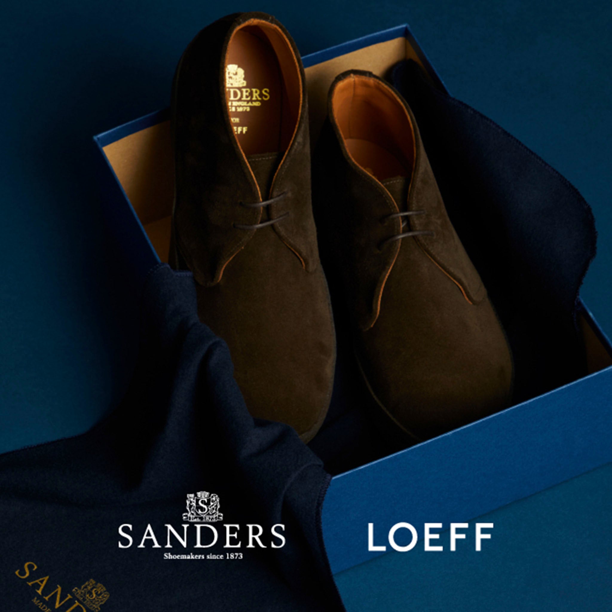 LOEFF (ロエフ) / SANDERS EXCLUSIVE HITOP CHUKKA 別注モデル