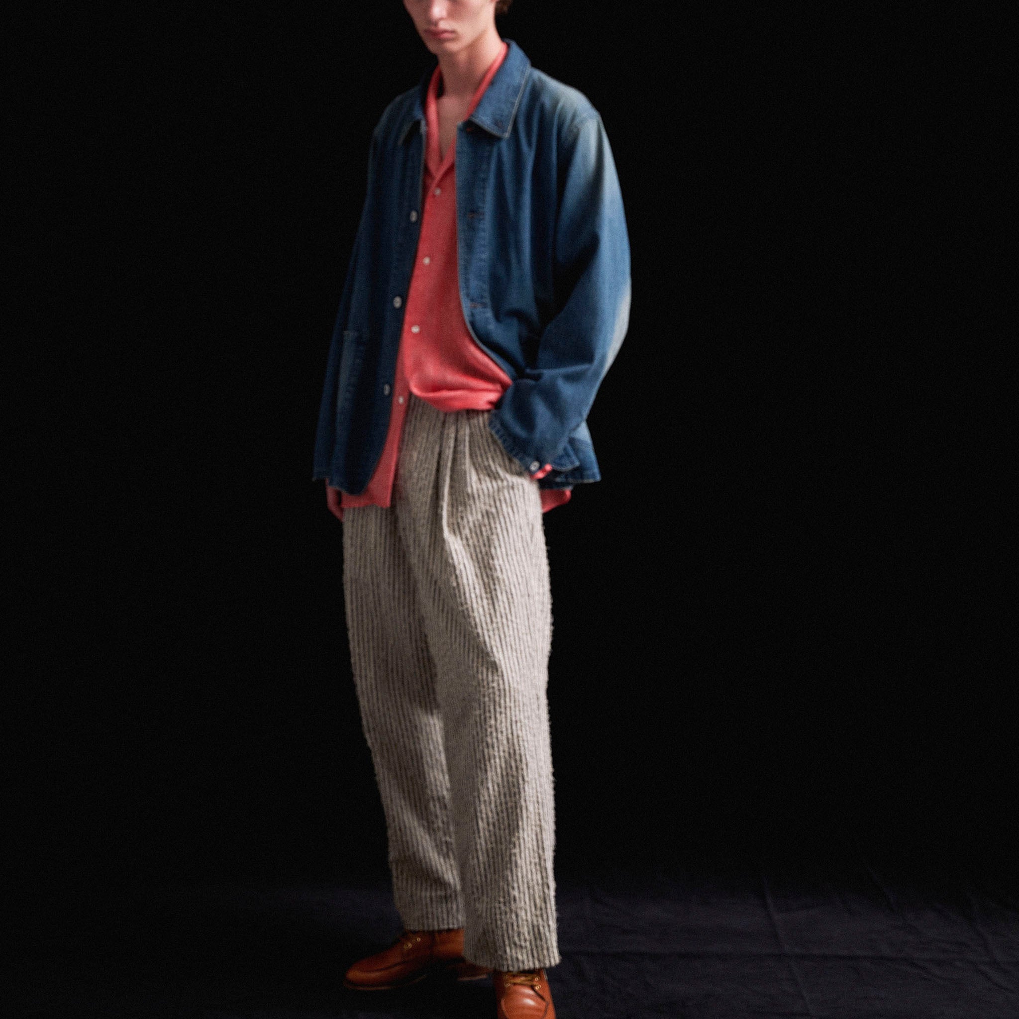 SABY (サバイ) / SLEEPING TROUSER - Cotton Linen FAB × Needle Work -