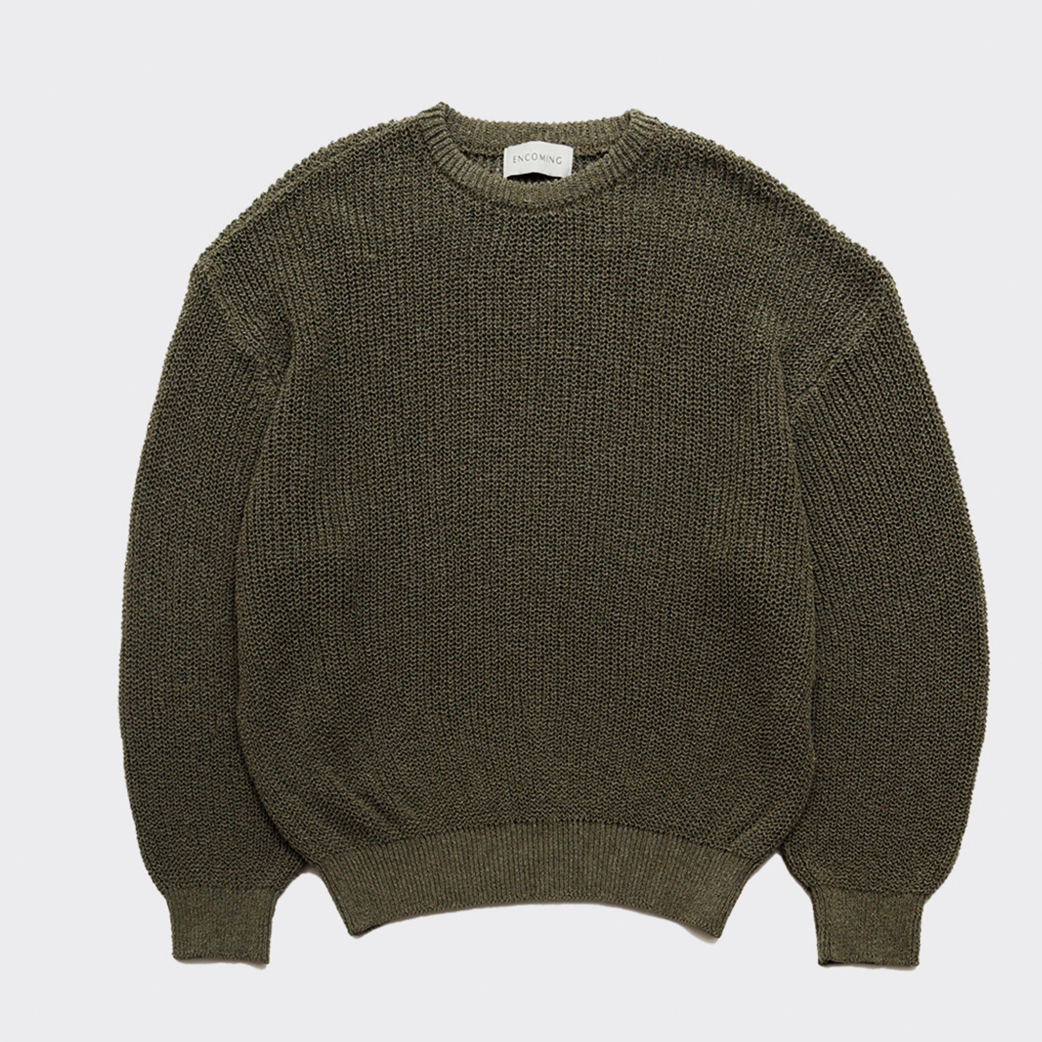 ENCOMING (インカミング) / KNITTED SWEAT JUMPER