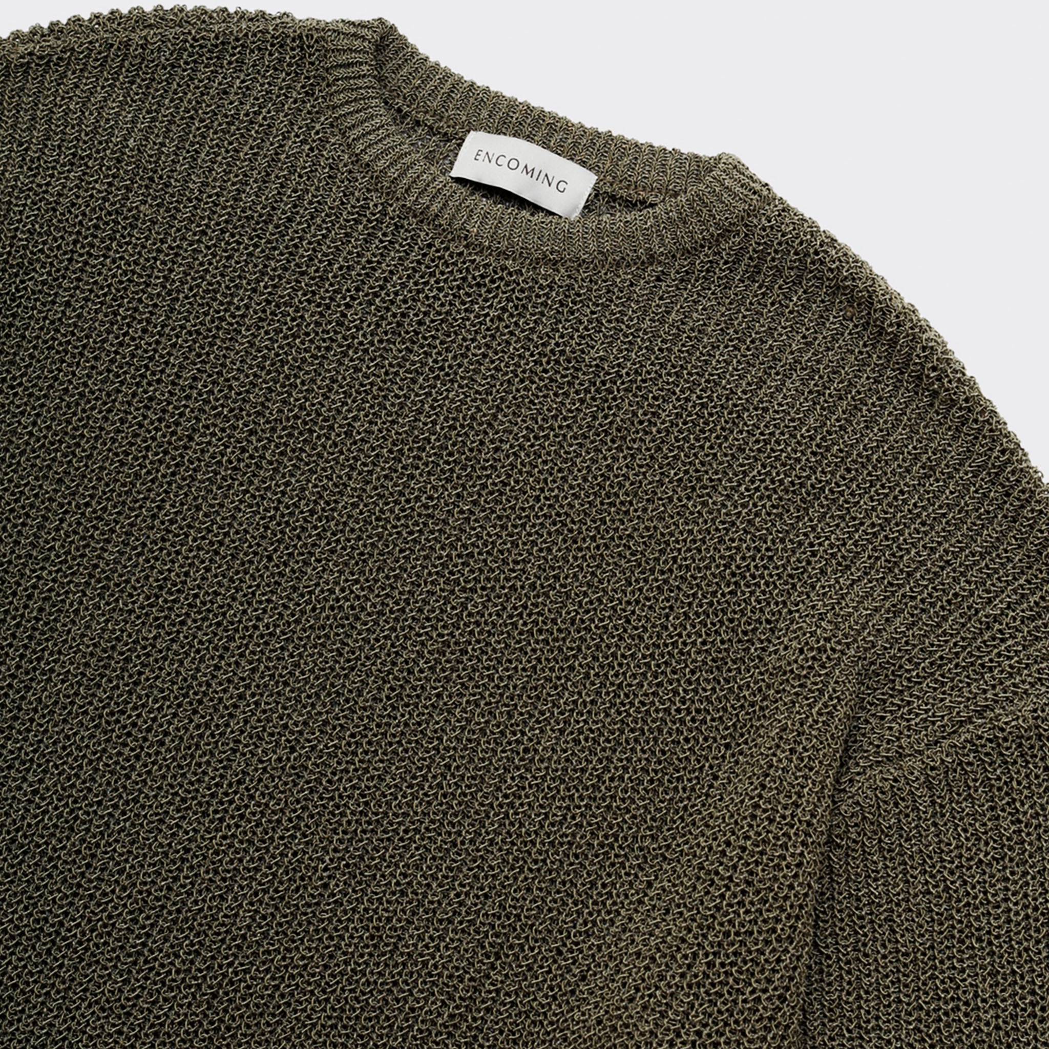 ENCOMING (インカミング) / KNITTED SWEAT JUMPER