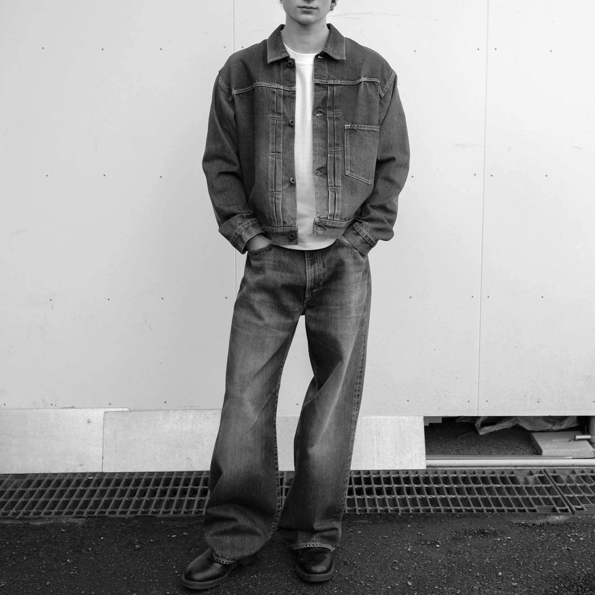 KURO（クロ）/ RATIO HERITAGE WASH SELVEDGE DENIM JACKET ヘリテージ