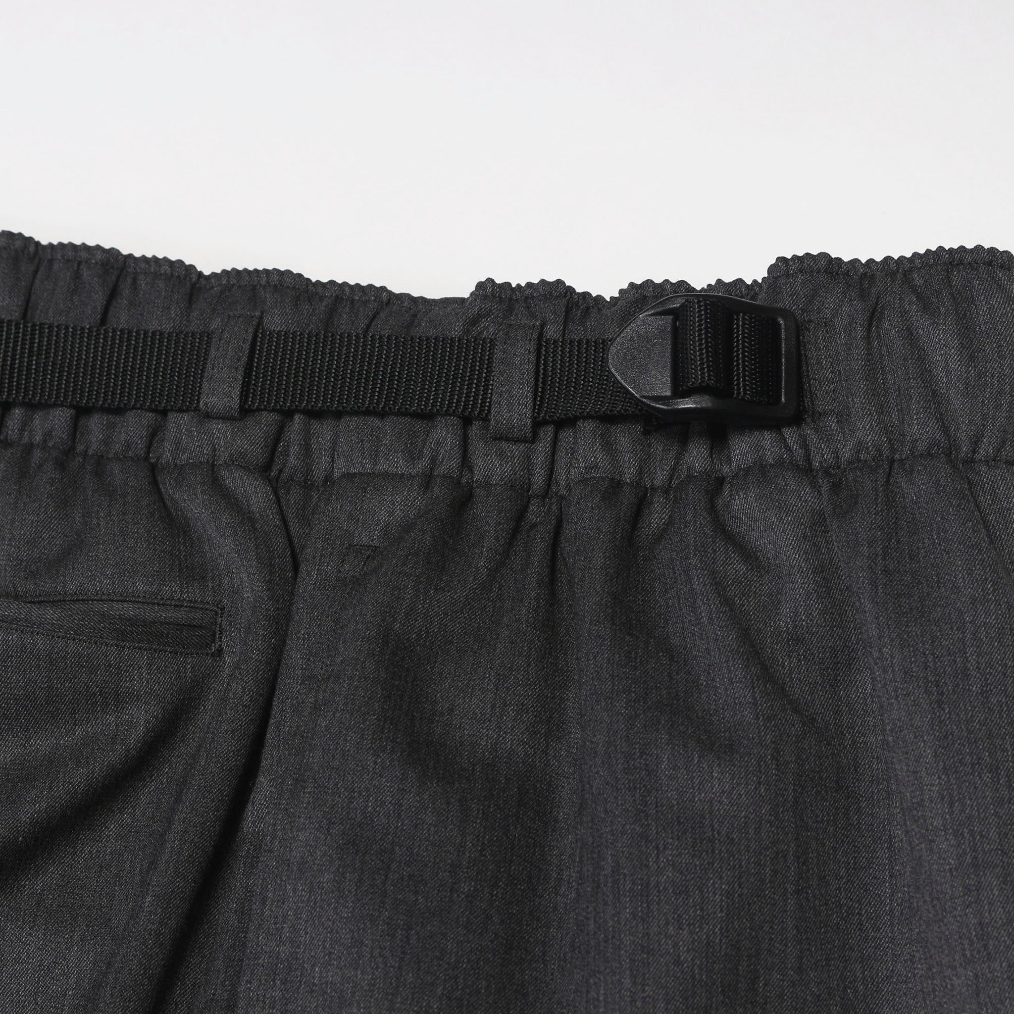 REVERBERATE "BELTED TROUSERS TYPE 4" ウール イージーワイドスラックス