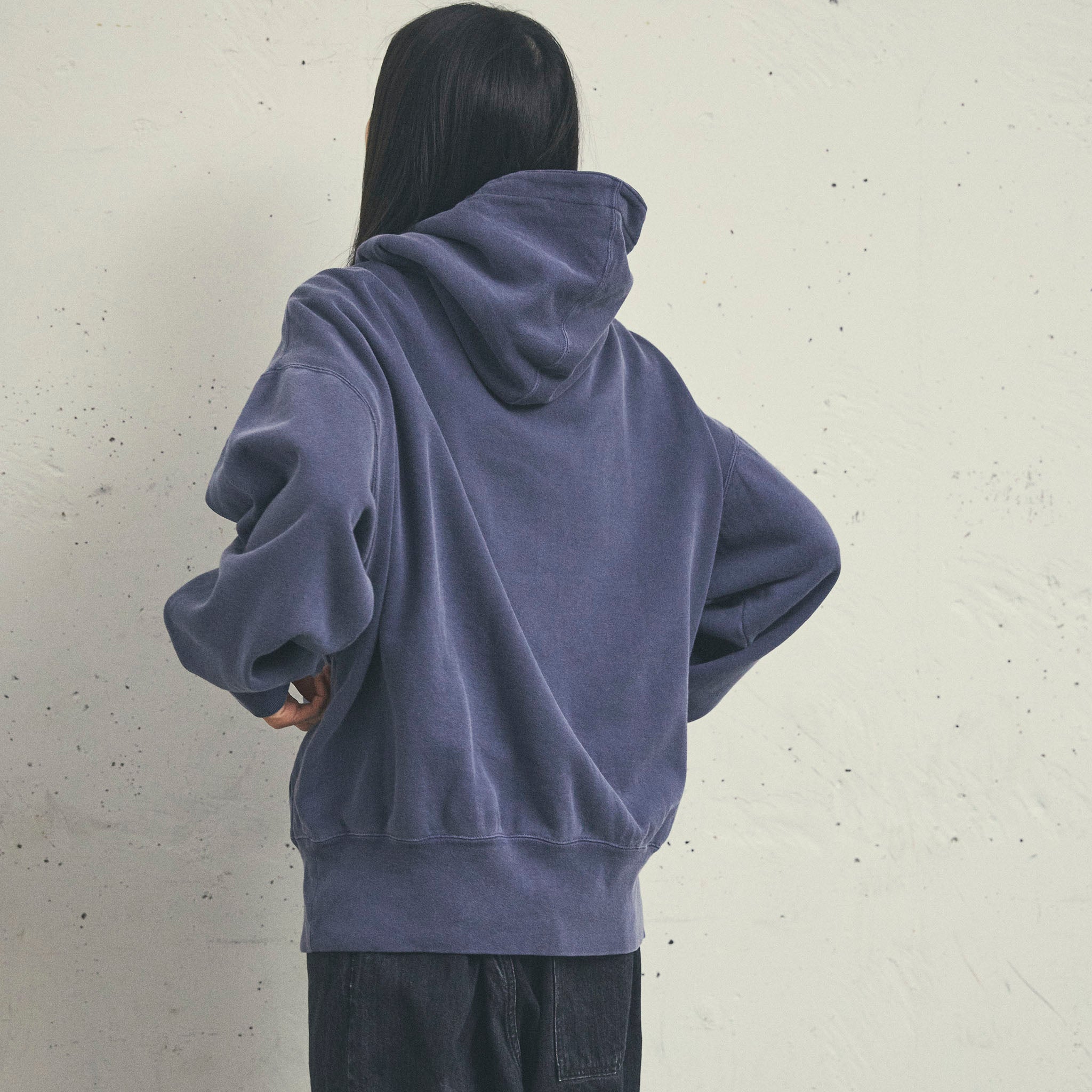 KURO "USED DYED SWEAT PARKA" ヴィンテージ スウェットパーカー