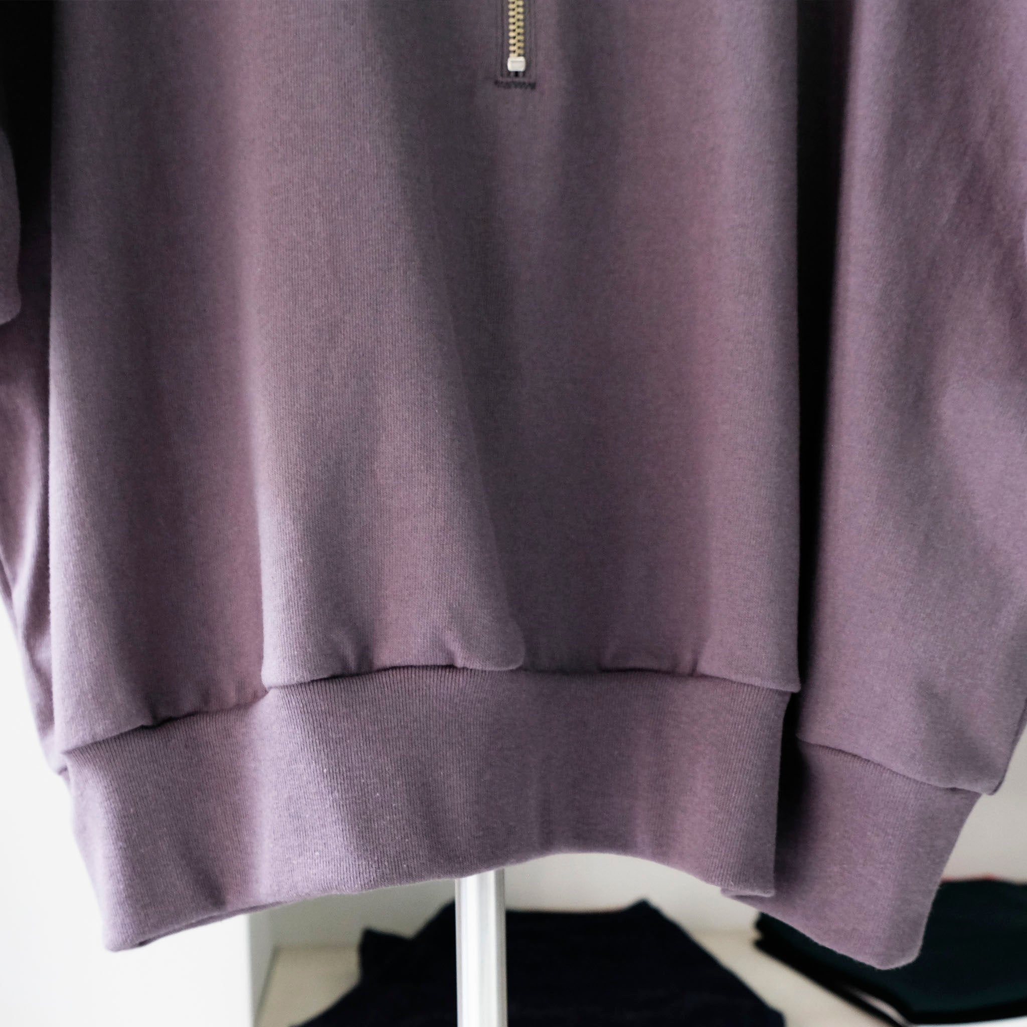 REVERBERATE (リバーバレイト) / HALF ZIP JERSEY SHORT SLEEVE
