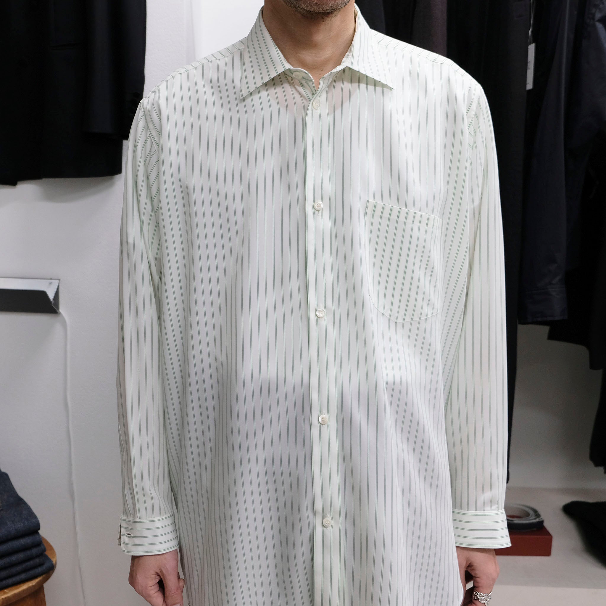 ENCOMING "CLASSIC LONG SLEEVE SHIRT" ロングスリーブシャツ