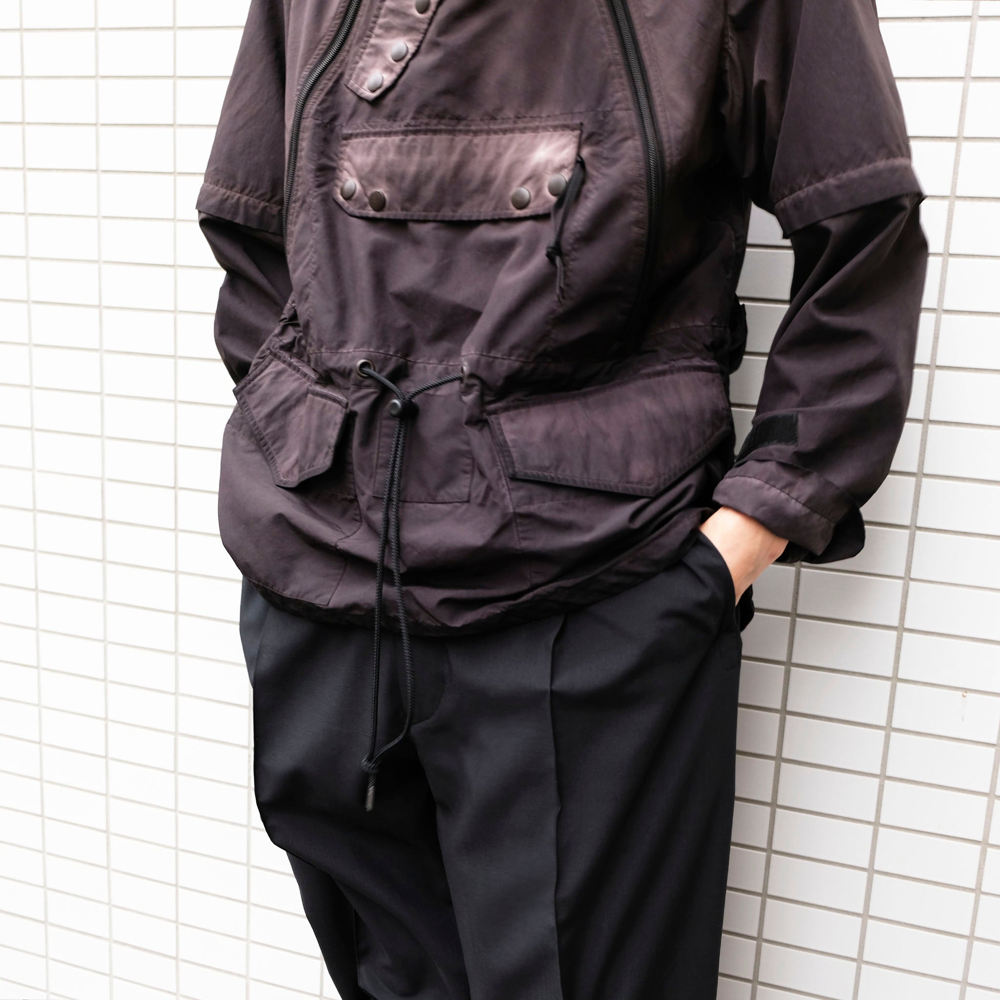 PRODUCT TWELVE "Garment Dyed Pullover Jacket" ガーメントダイ プルオーバー パーカー