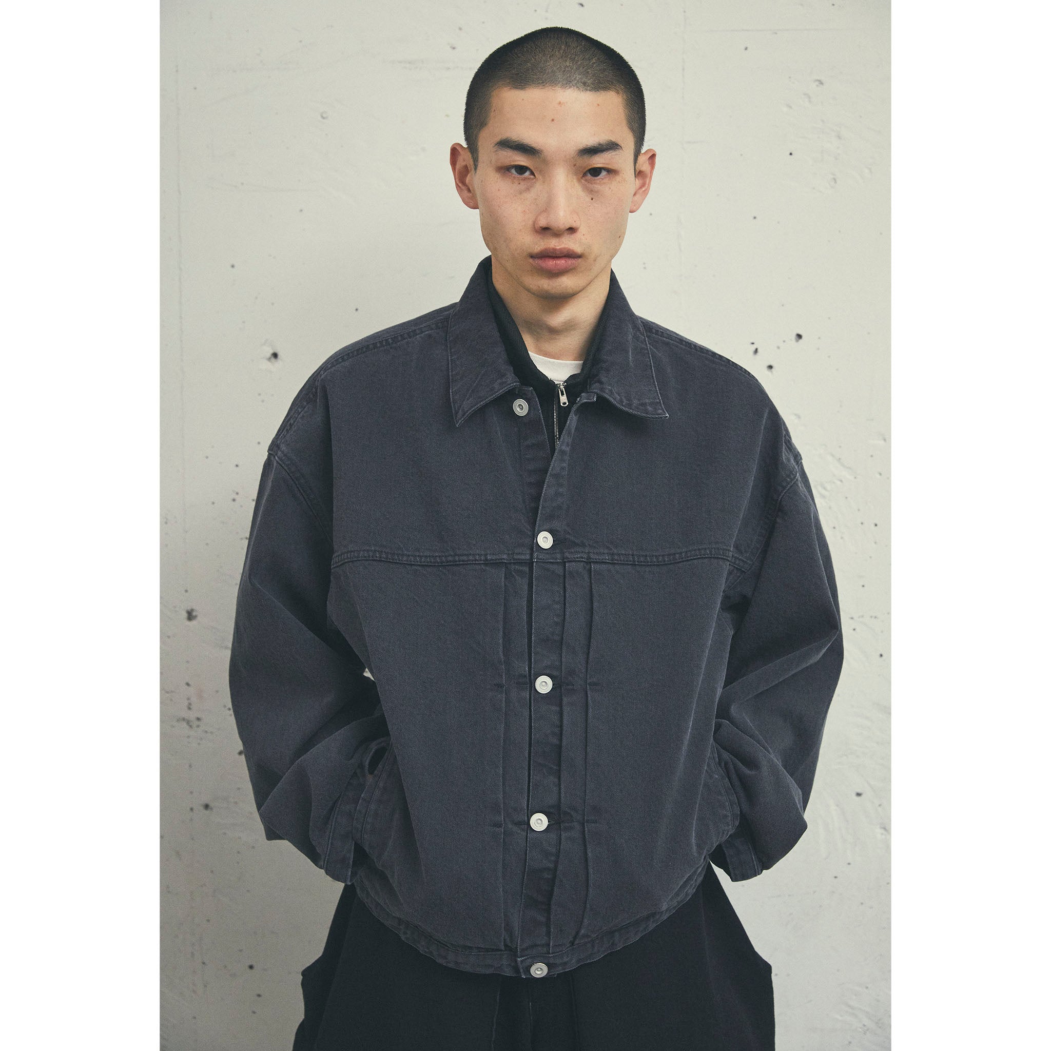 KURO "DENSE VINTAGE" ヴィンテージ ブラックデニム ジャケット