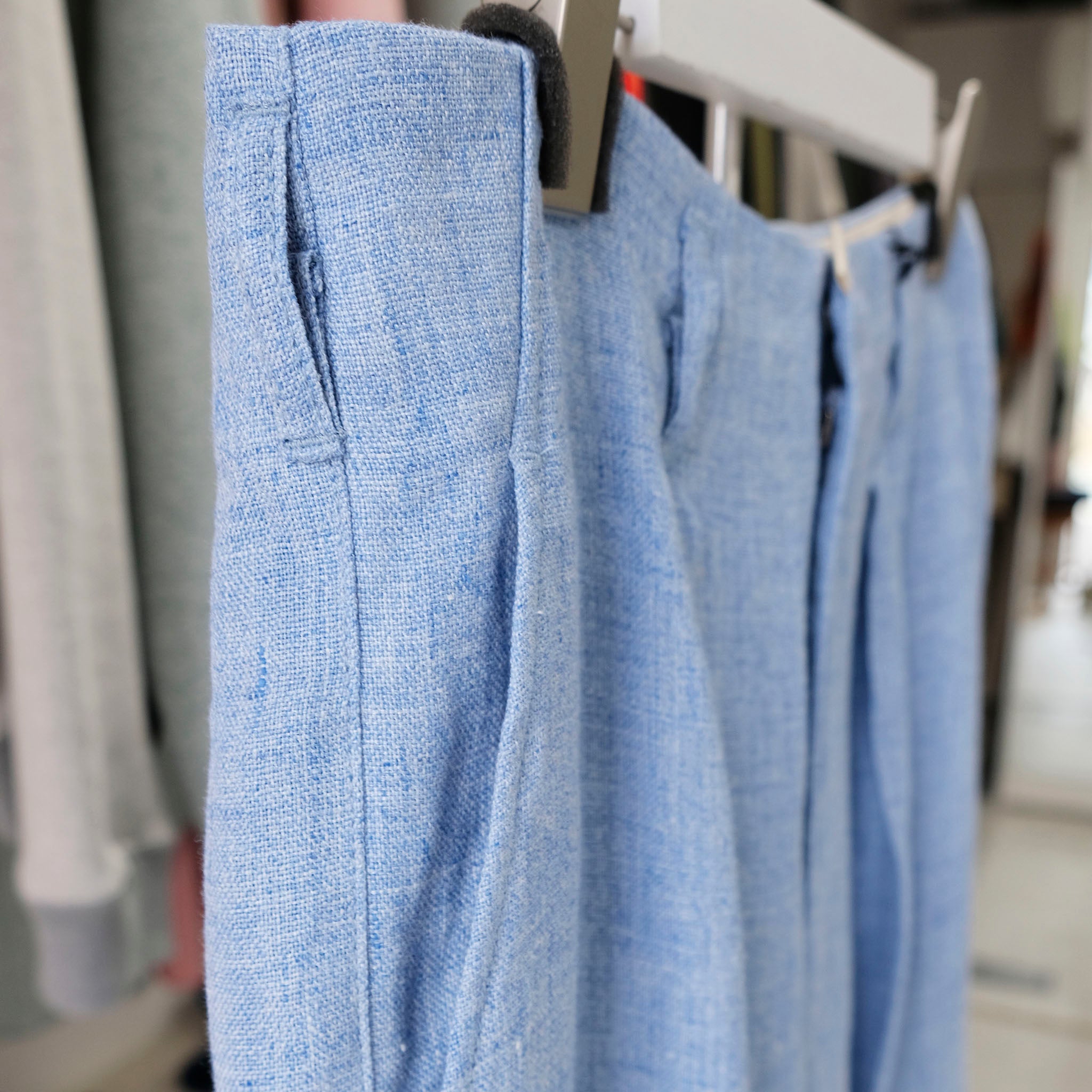 SABY (サバイ) / TUCK-BAGGY TYPE 2 - Bishu Japan Linen Canvas FAB -
