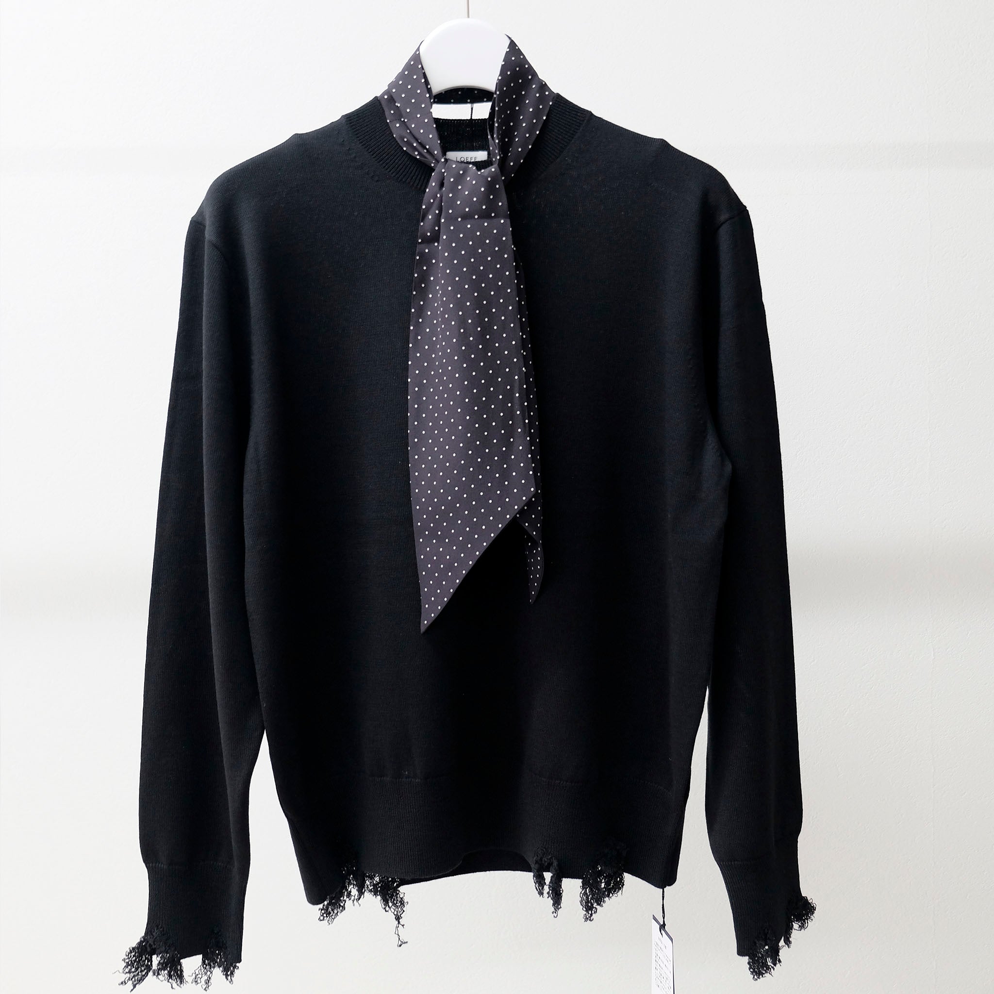 LOEFF（ロエフ）/ LFU SI SCF TIE シルクスカーフタイ