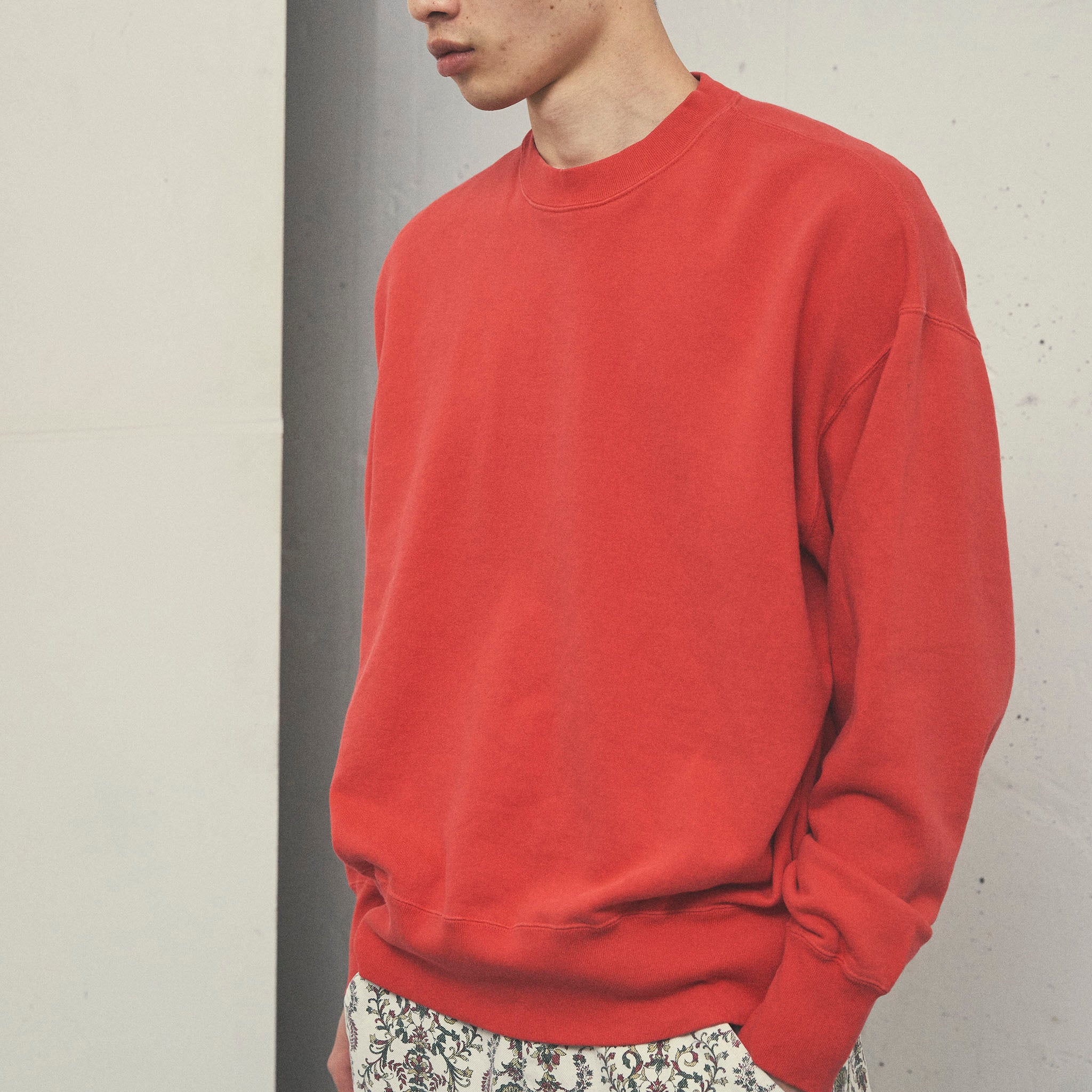 KURO "USED DYED CREW NECK SWEAT" ヴィンテージ クルーネックスウェット