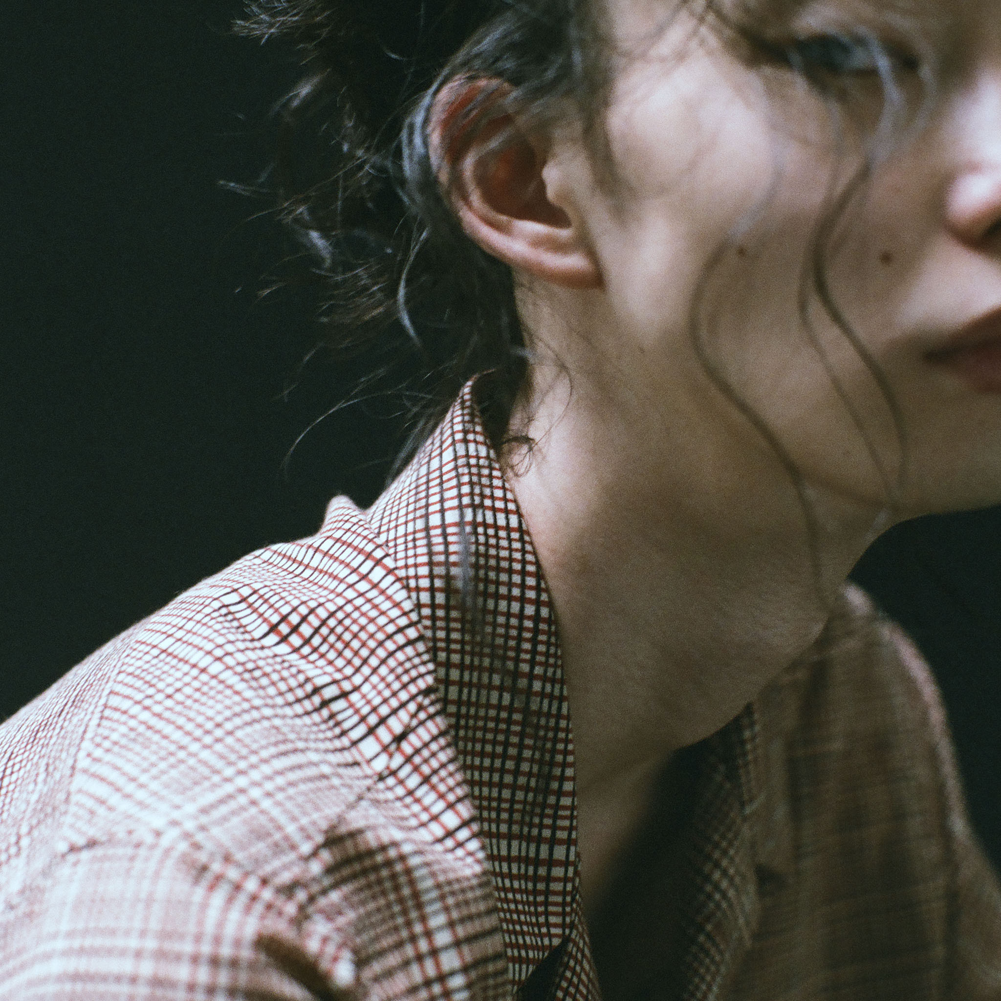 SABY "OPEN COLLAR SHIRT - India Batik Fab -" インディ バティック 開襟シャツ