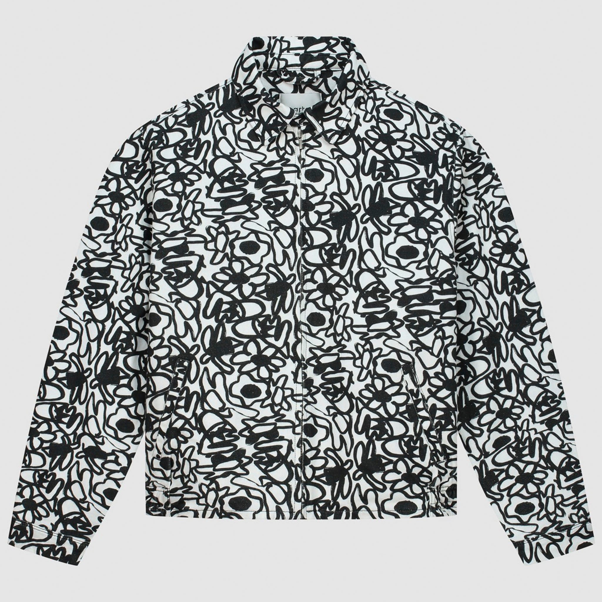 ARTE ANTWERP "Flowers Allover Print Jacket" フラワープリント ジップアップブルゾン