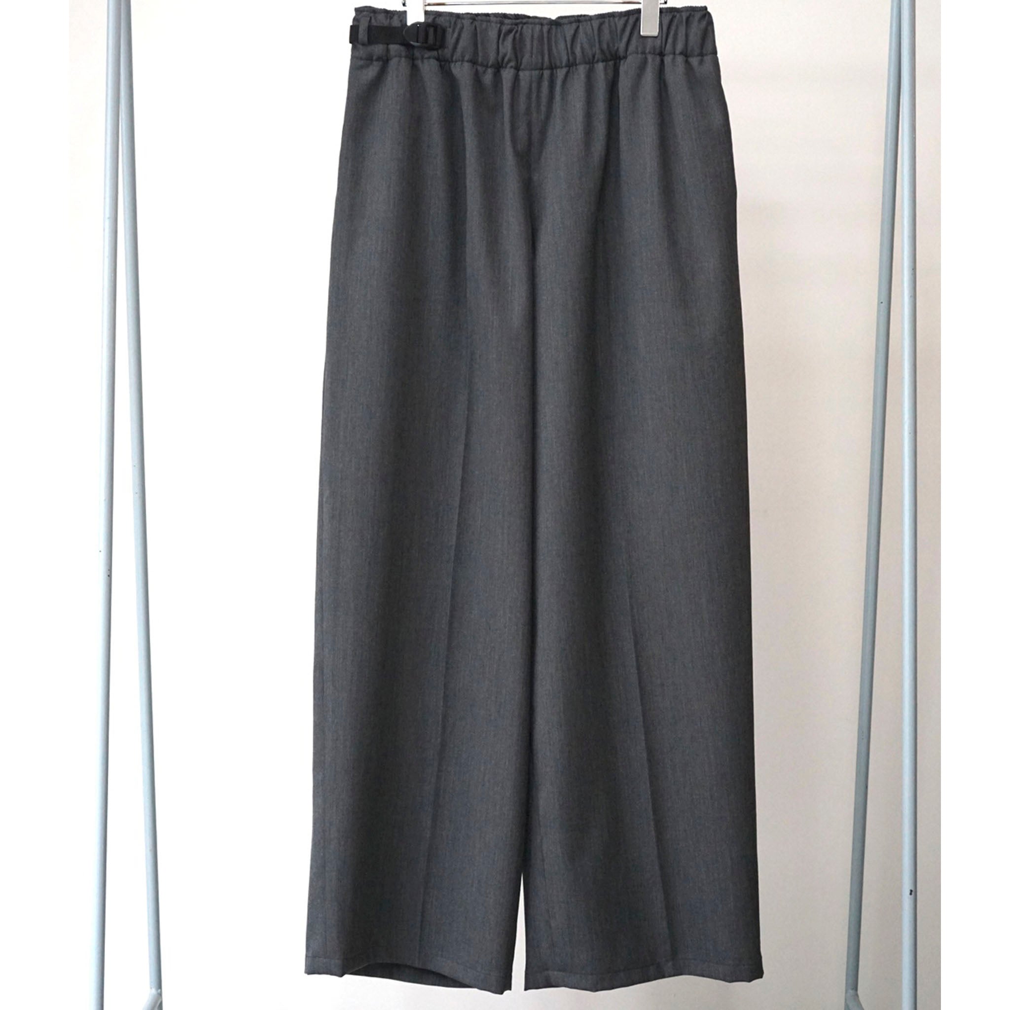 REVERBERATE "BELTED TROUSERS TYPE 4" ウール イージーワイドスラックス