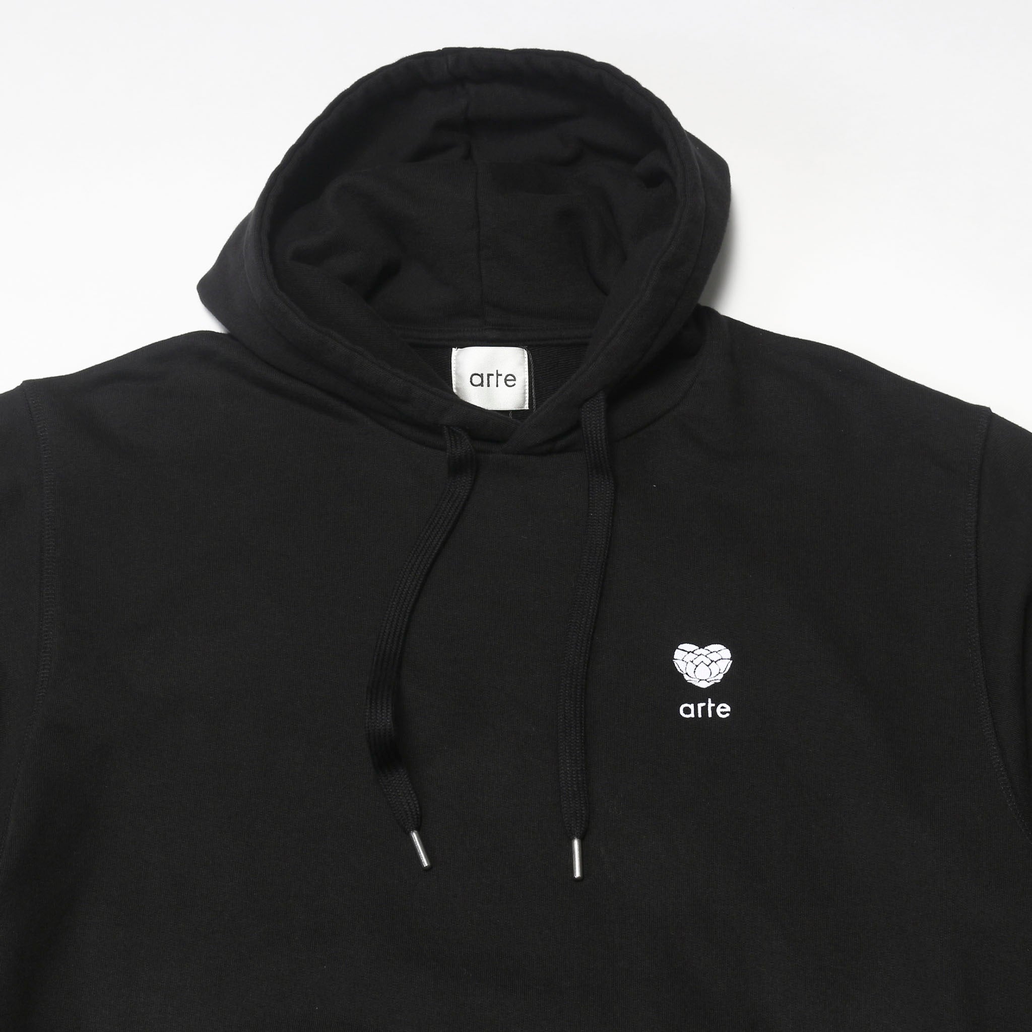 ARTE ANTWERP "Heart flower Logo hoodie" フラワーハート ロゴフーディー