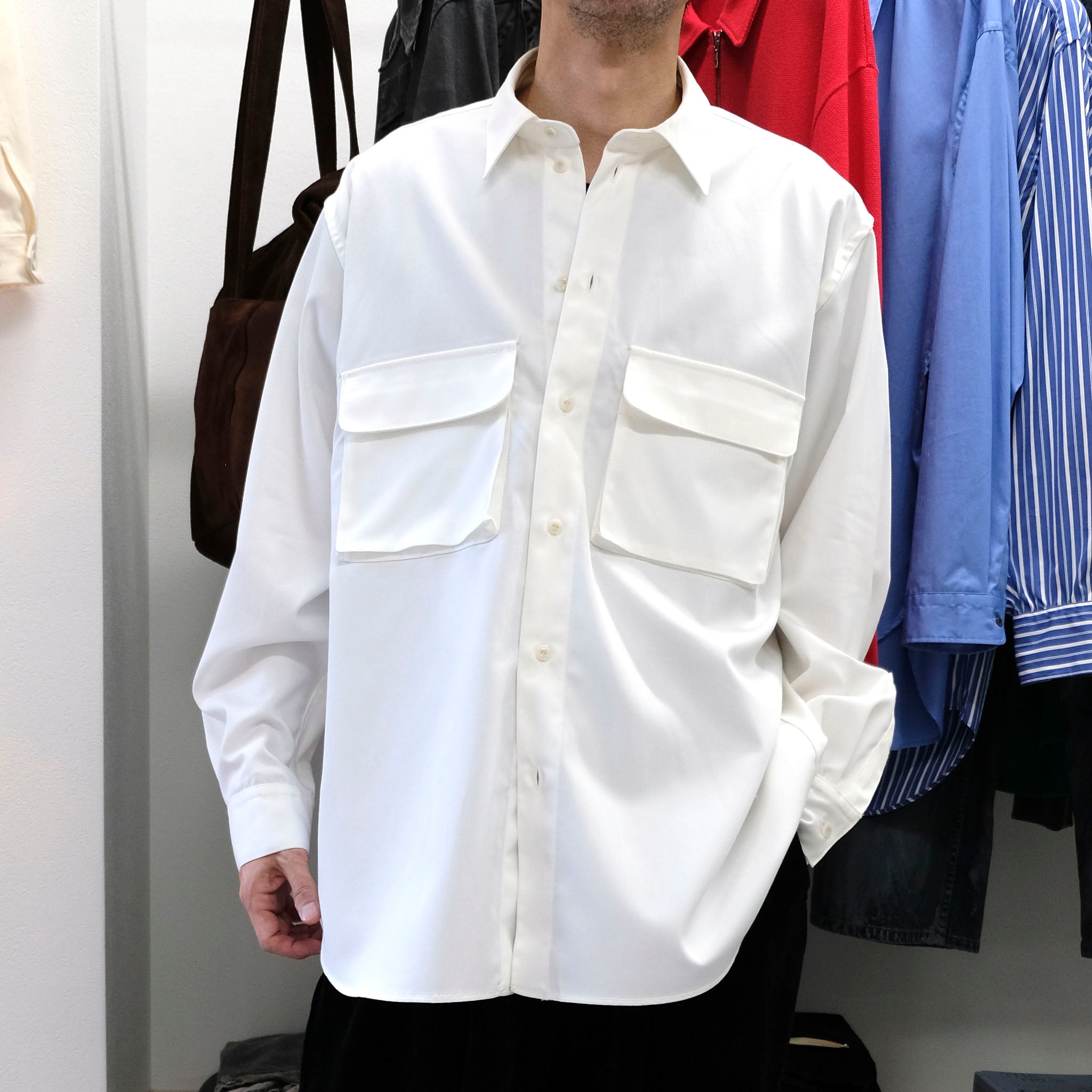 LOT709 コットンツイルワークシャツ VOAAOV 