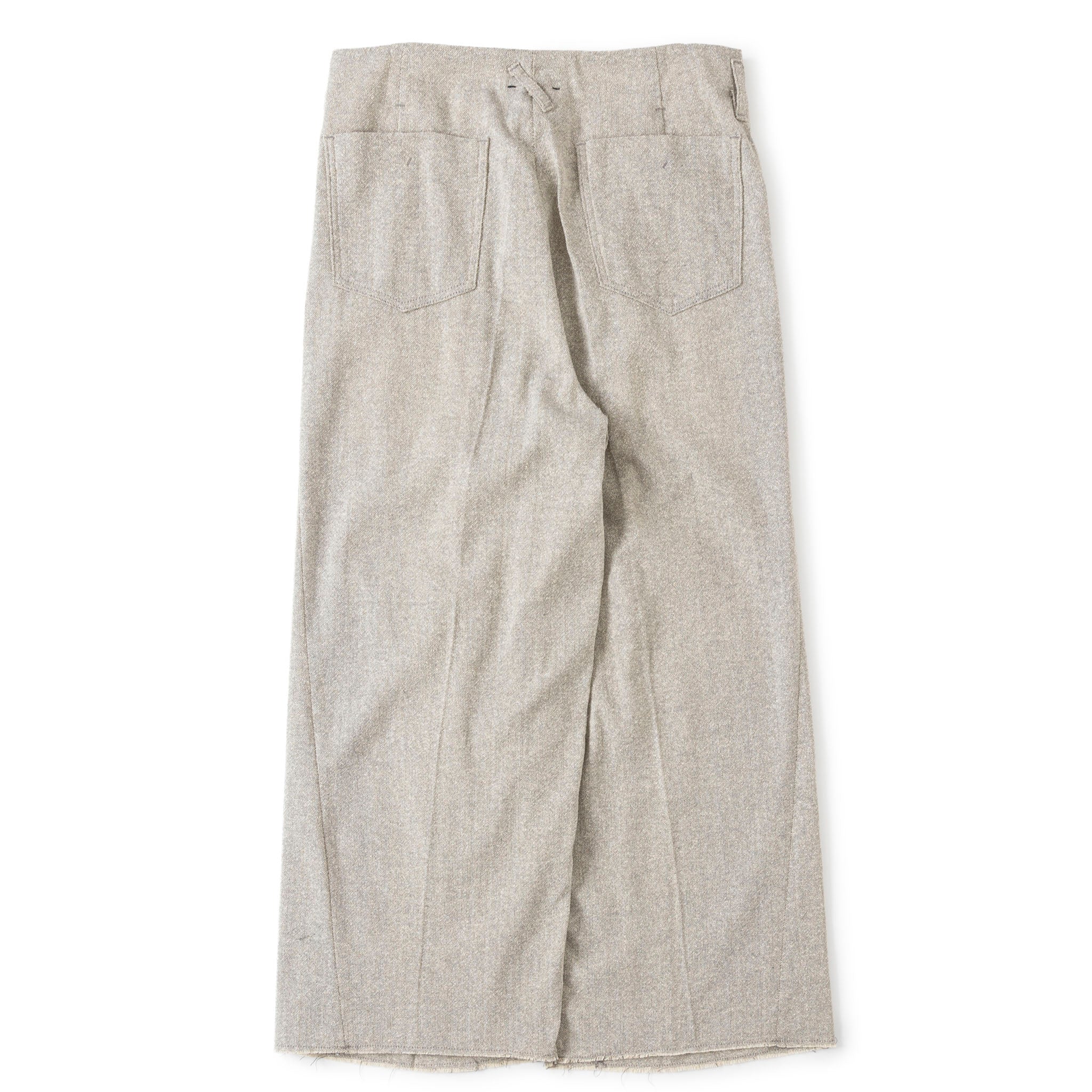 SABY "TUCK-BAGGY TYPE 3- Bishu Japan Silk Linen FAB -" シルクリネン ワイドスラックス