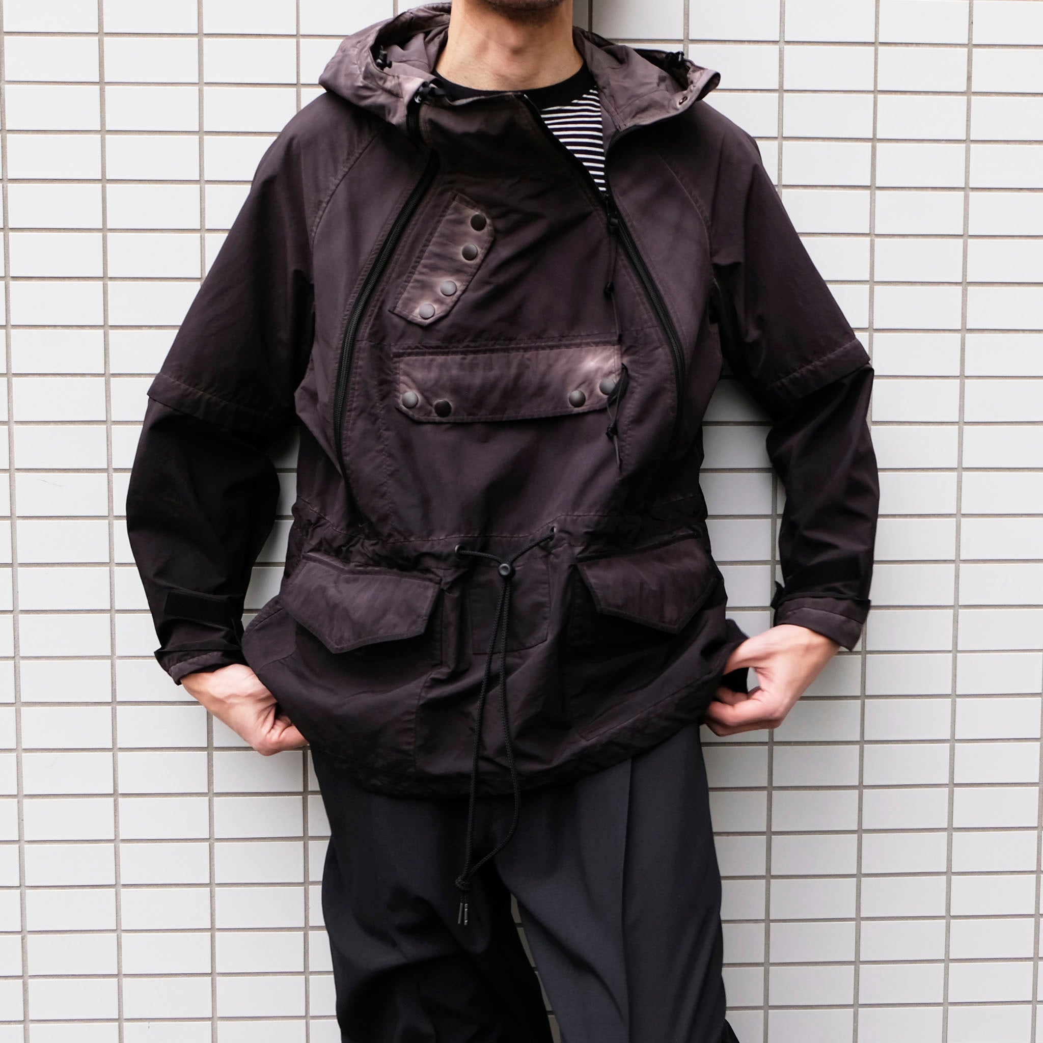 PRODUCT TWELVE "Garment Dyed Pullover Jacket" ガーメントダイ プルオーバー パーカー