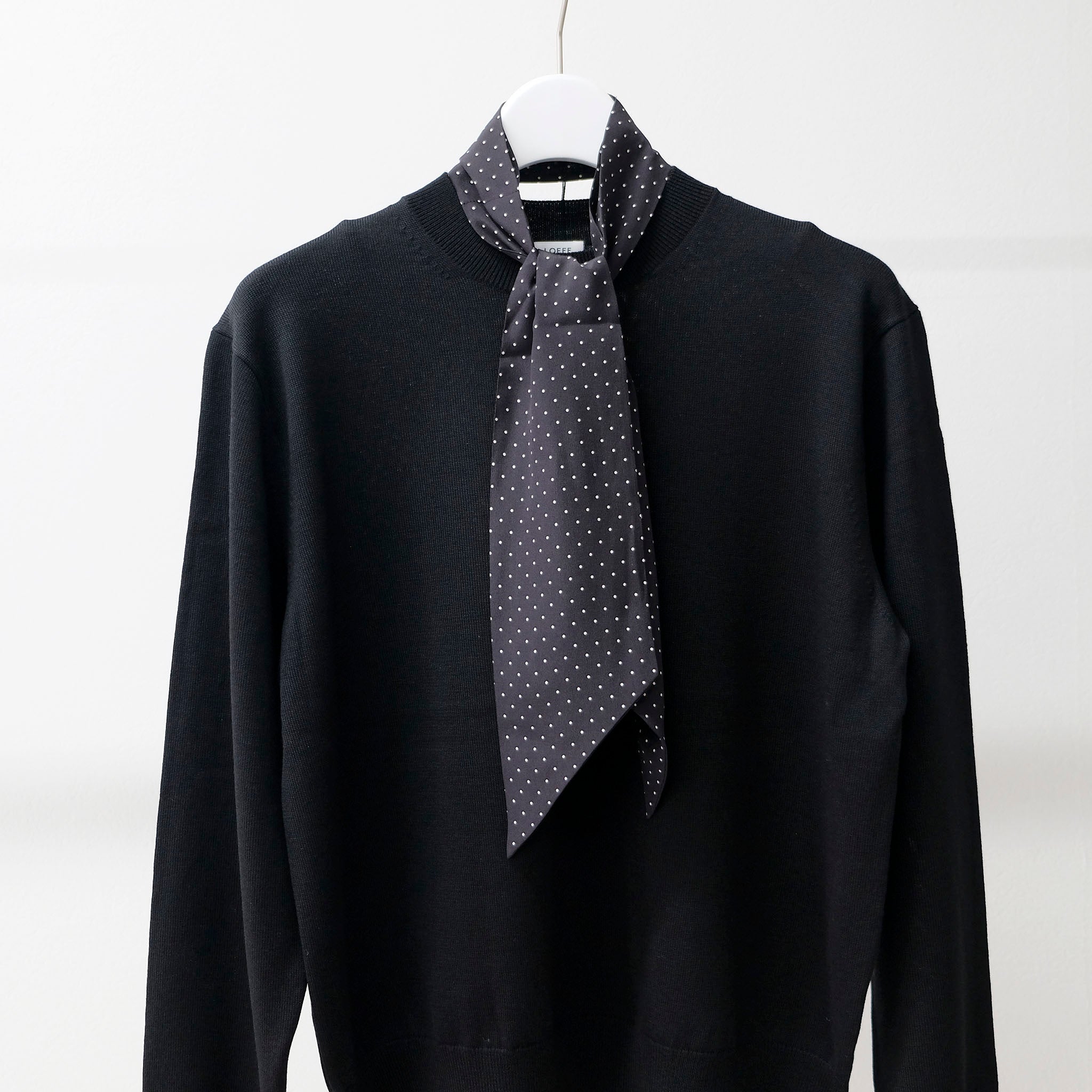LOEFF（ロエフ）/ LFU SI SCF TIE シルクスカーフタイ