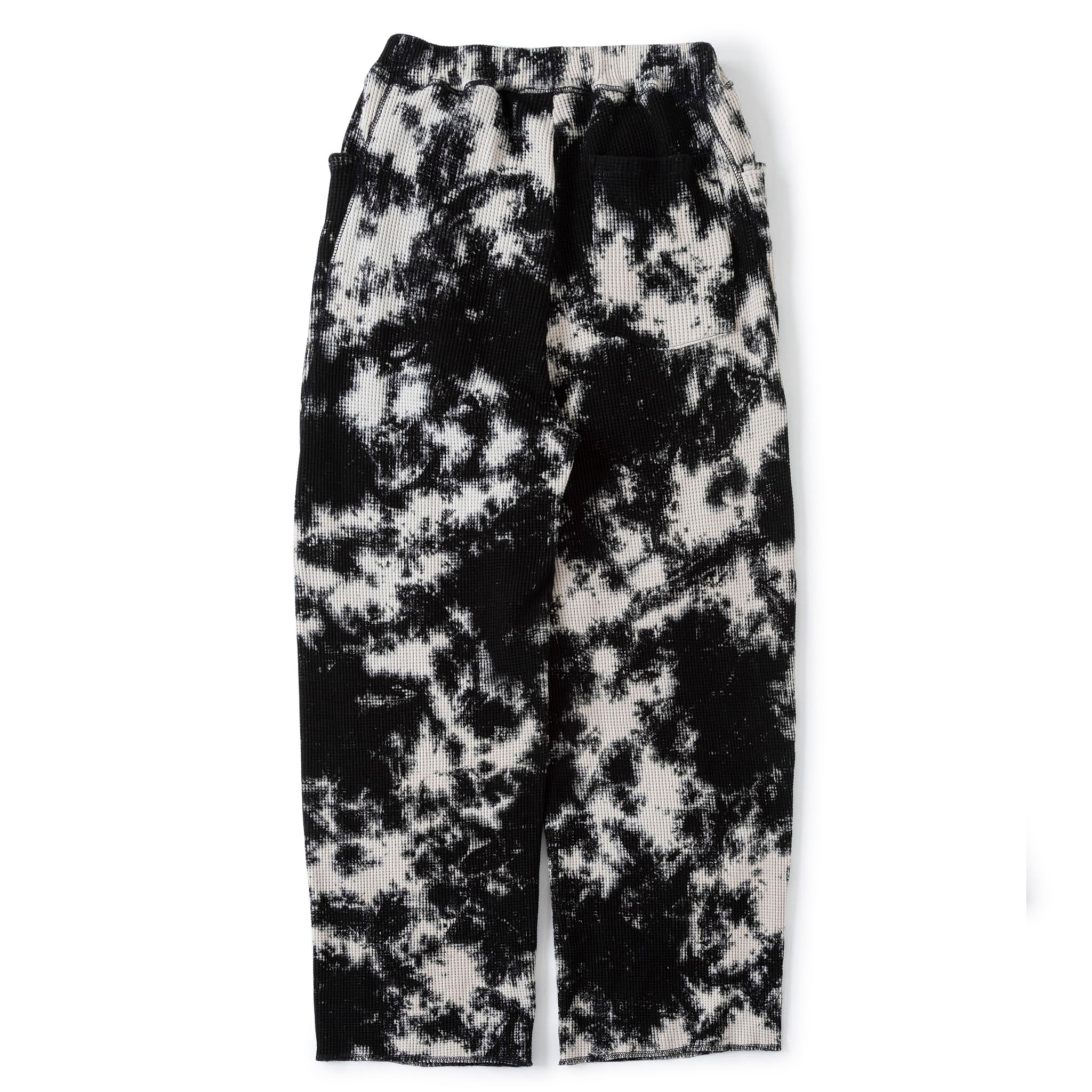 SABY "WAFFLE EASY PANTS- Smog Dyed -" ワッフル イージーパンツ