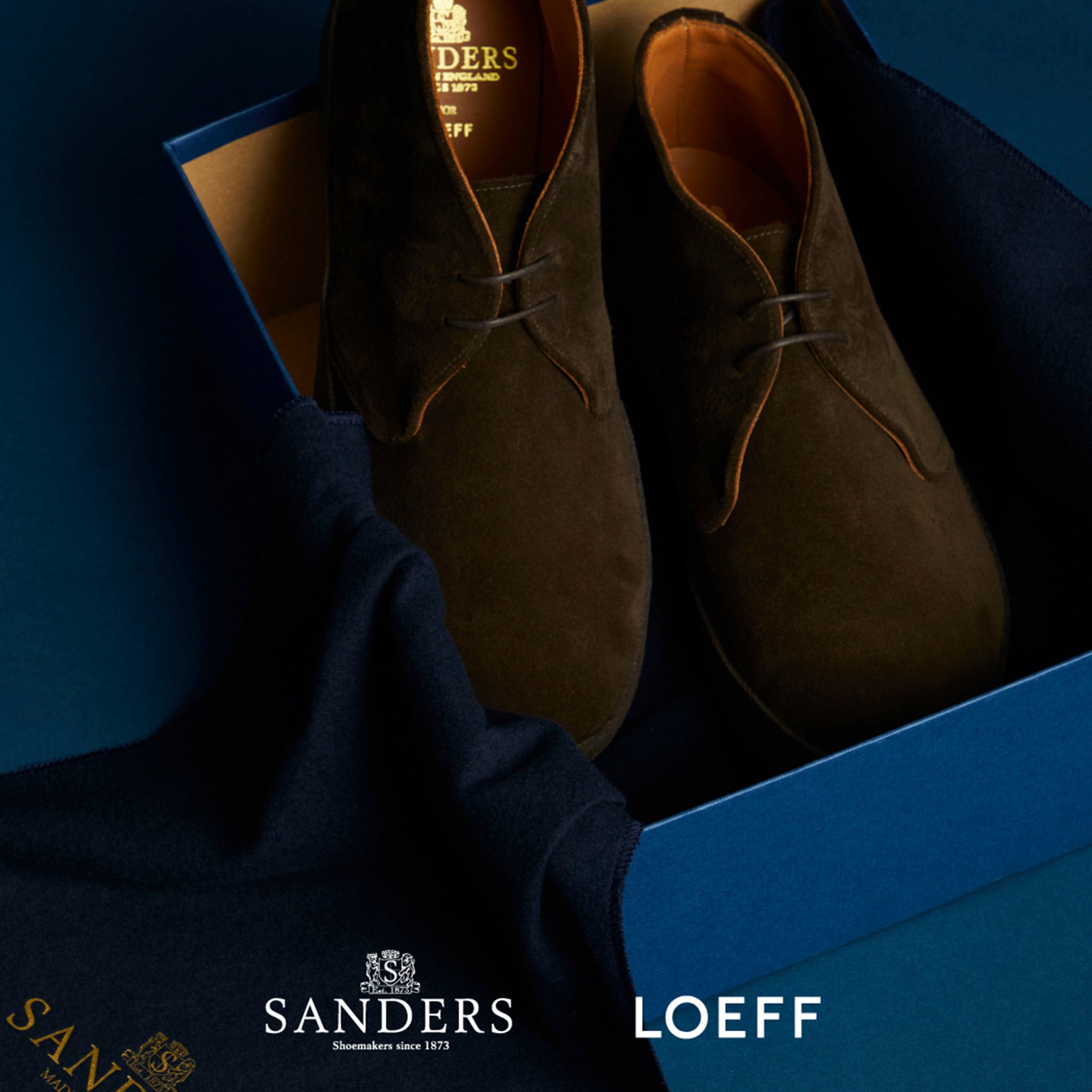 LOEFF (ロエフ) / SANDERS EXCLUSIVE HITOP CHUKKA 別注モデル