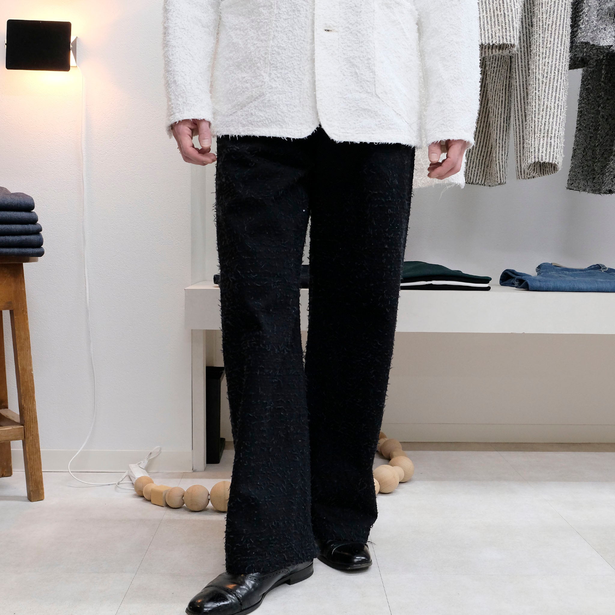 SABY (サバイ) / TYPE 3 BAGGY - 12oz Needle Work Denim - ニードルワークデニムパンツ