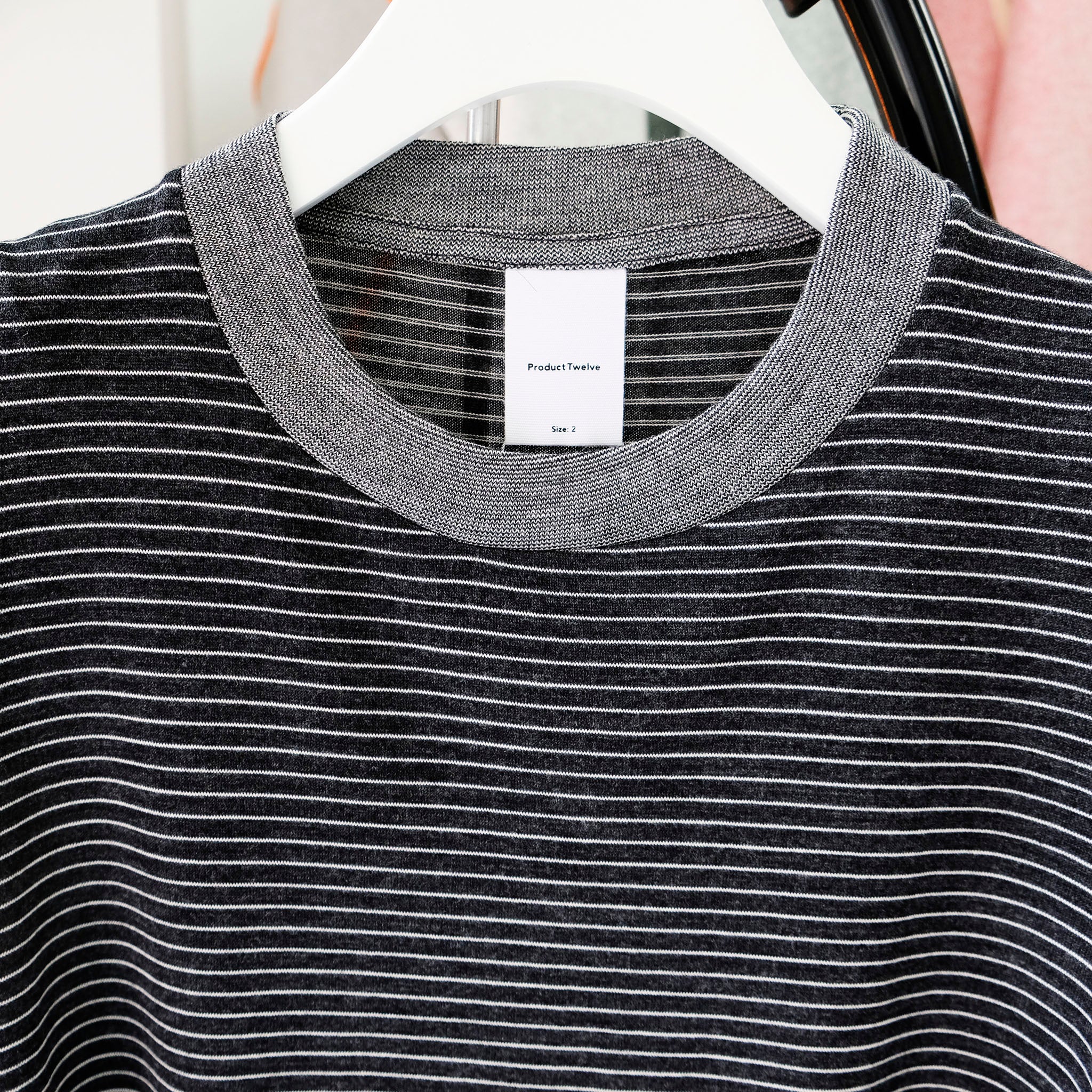 PRODUCT TWELVE (プロダクトトゥエルブ) / Super 140’s Melino Wool Short Sleeve T-shirt