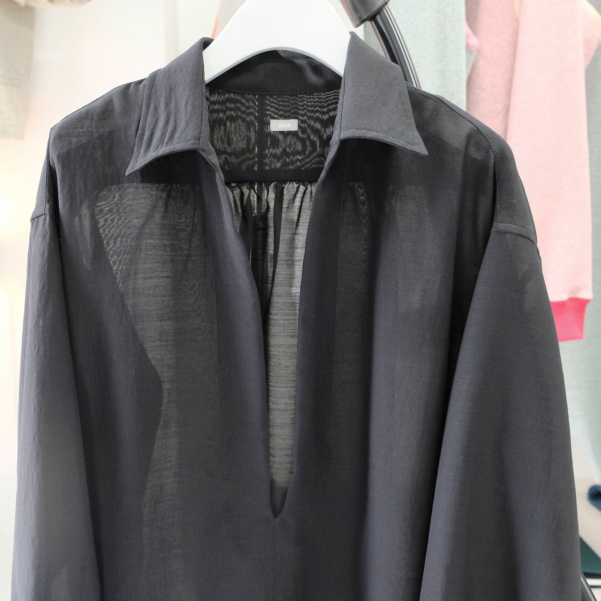 AXIS (アクシス) / SKIPPER SHIRT ウールシルクスキッパーシャツ