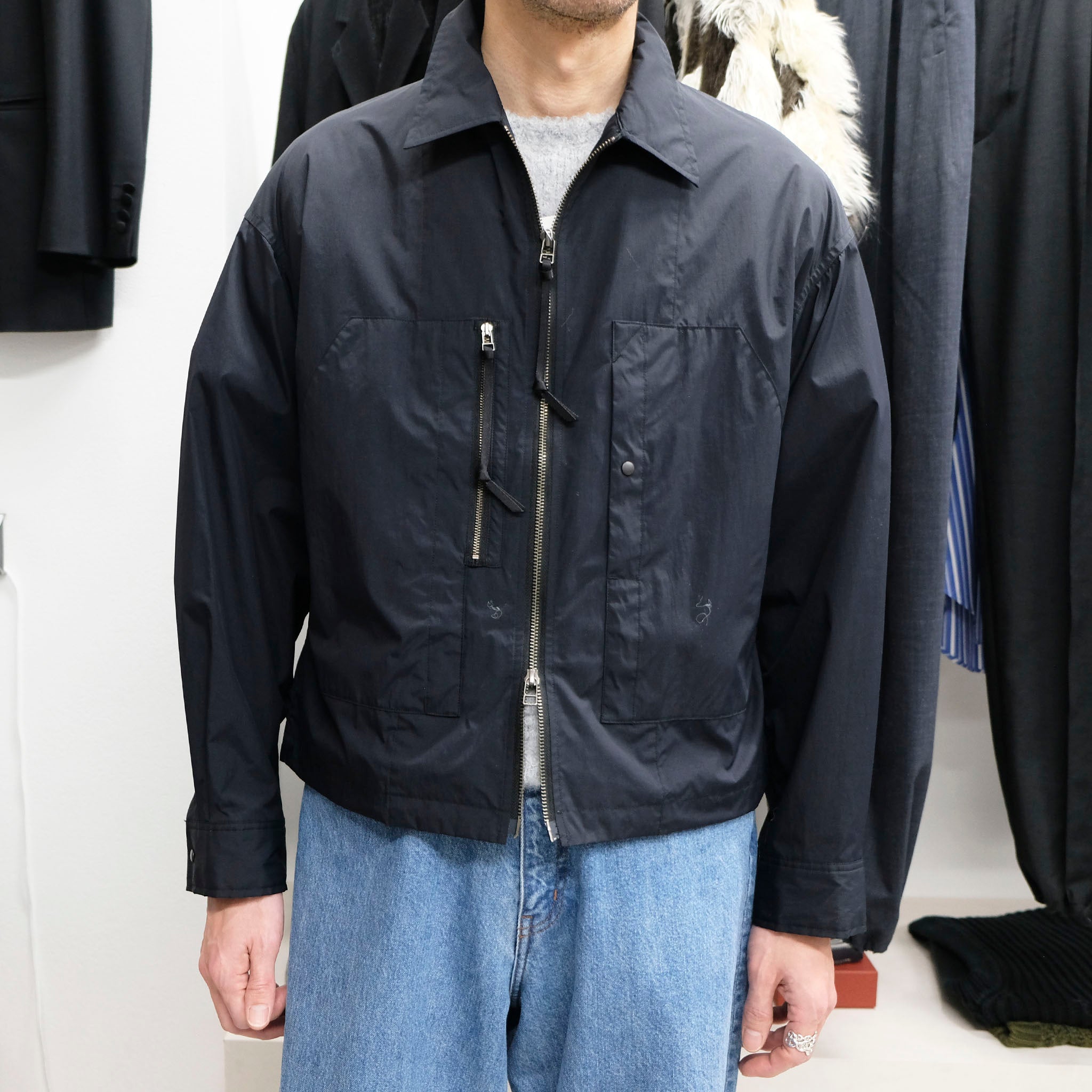 ジャケット・アウター Product Twelve_CROPPED UTILITY SHIRT PRODUCT TWELVE 