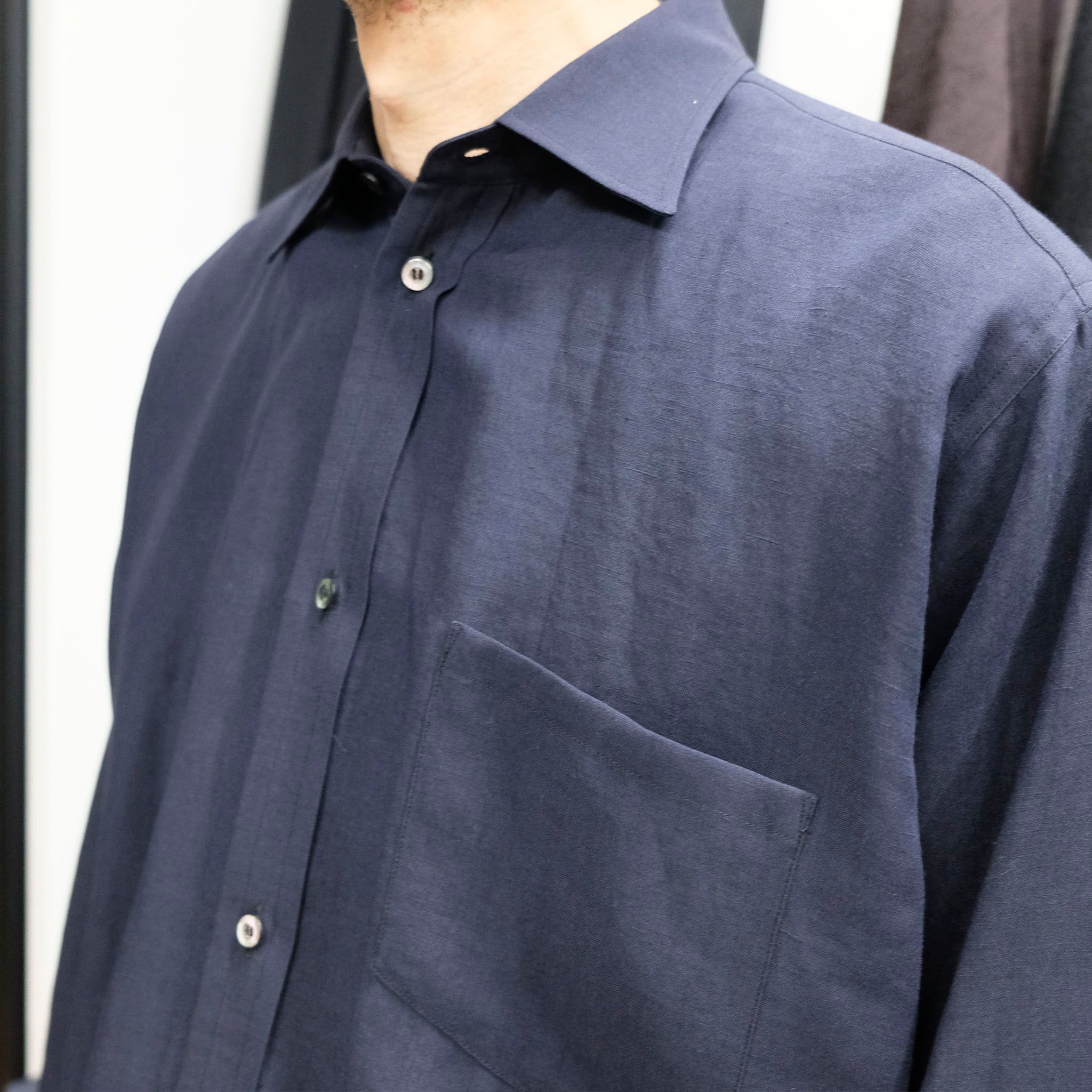 ENCOMING "CLASSIC LONG SLEEVE SHIRT" ロングスリーブシャツ