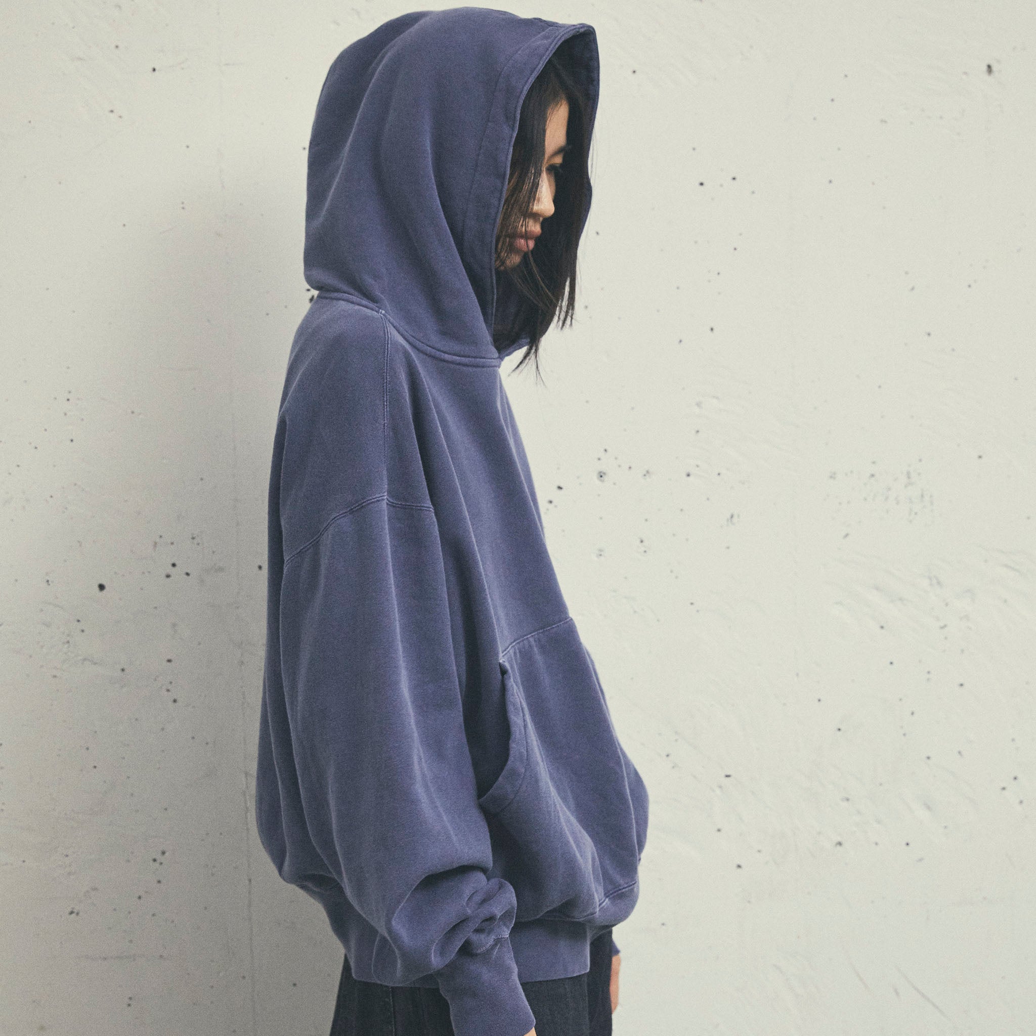 KURO "USED DYED SWEAT PARKA" ヴィンテージ スウェットパーカー