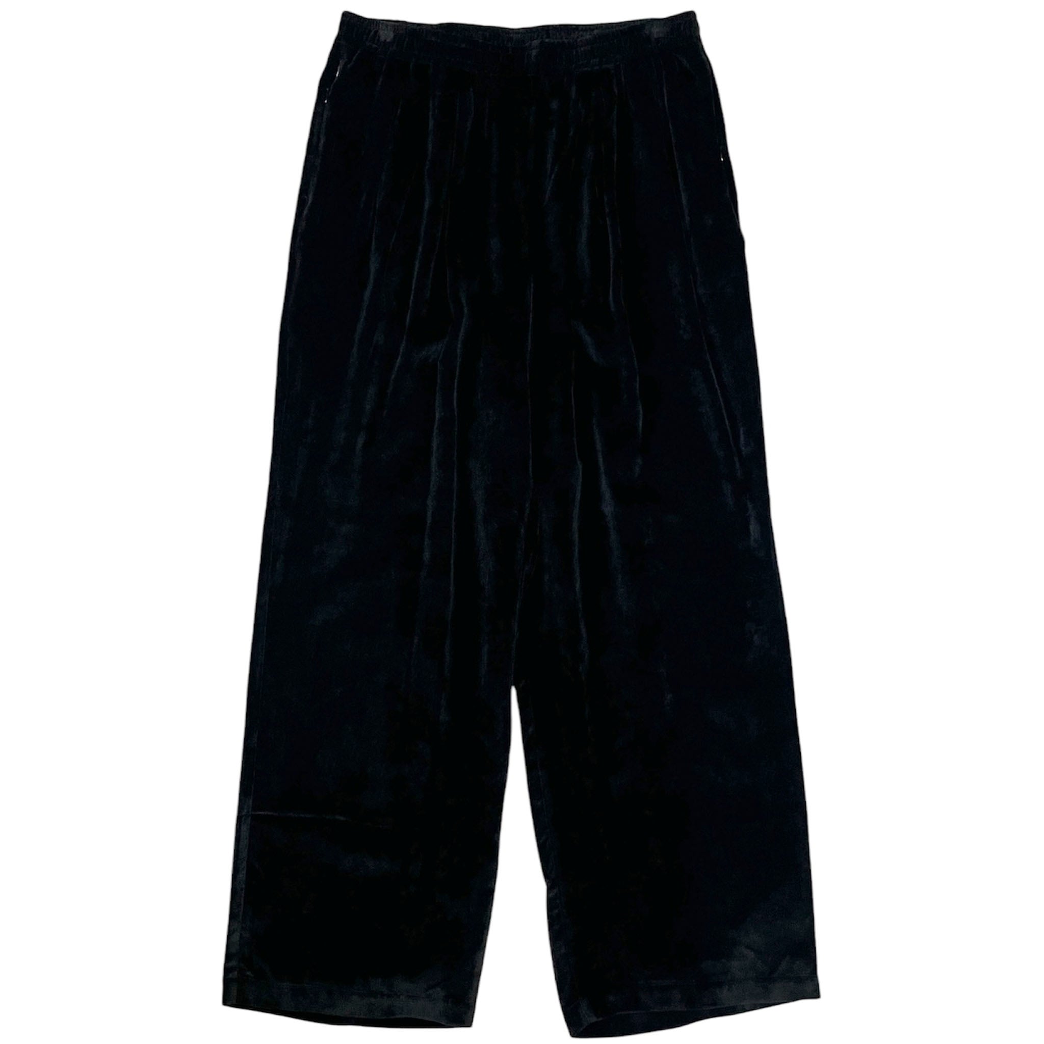 KIMMY "FLOW PANTS" ベルベット イージーパンツ