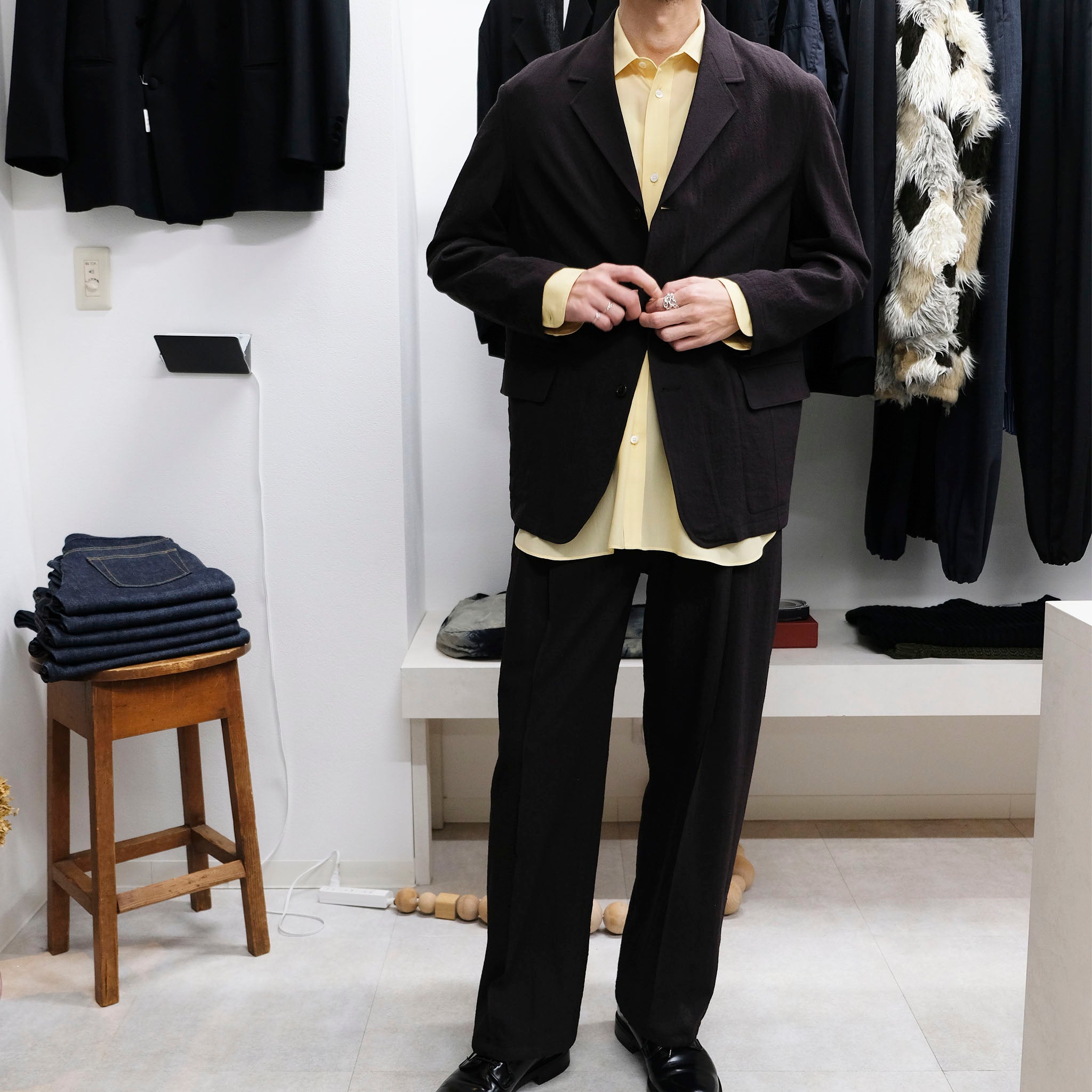 PRODUCT TWELVE "Tecno Wool Sleeping Trousers" テクノウール イージースラックス