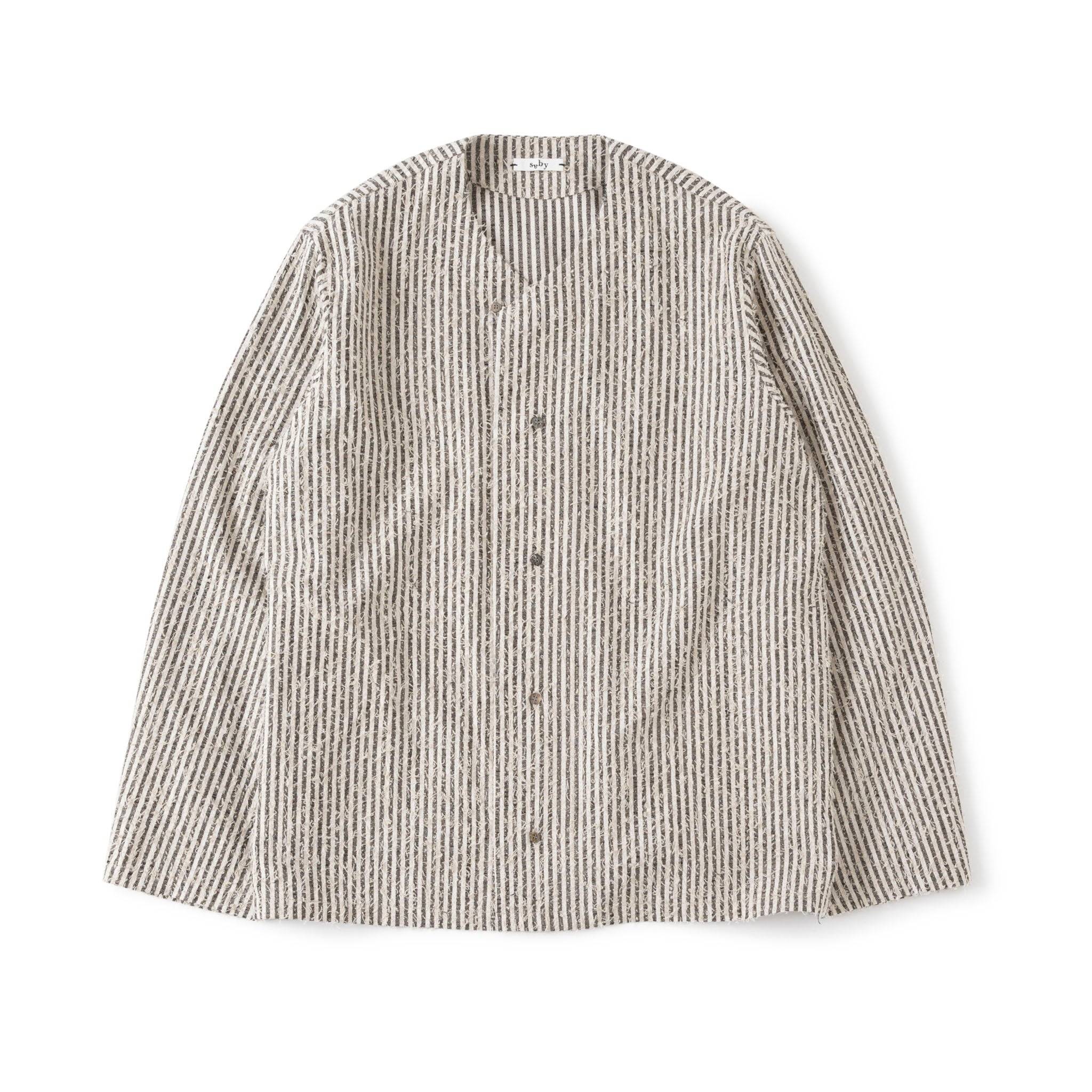 SABY (サバイ) / SLEEPING SHIRTS - Cotton Linen FAB × Needle Work -
