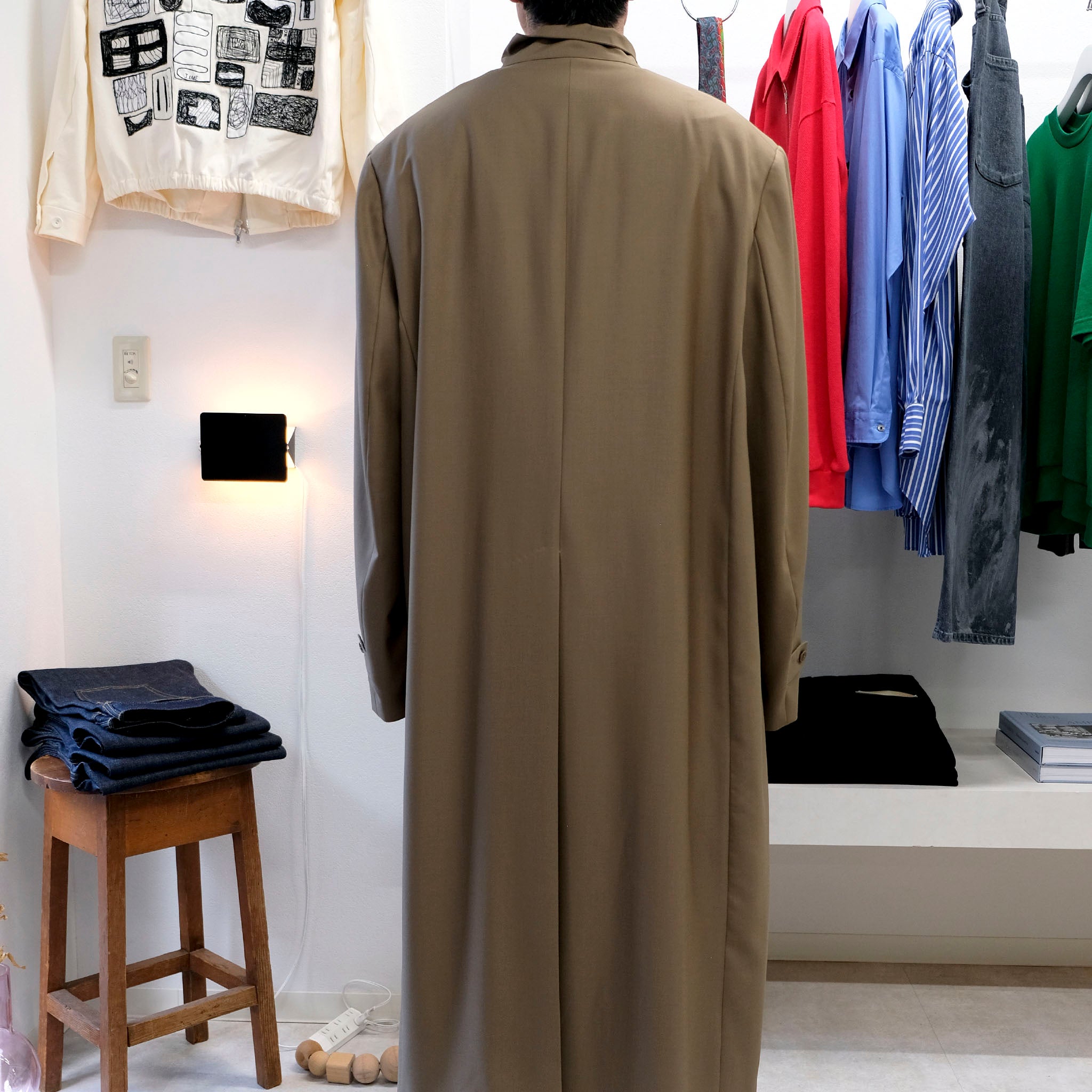 reverberate 綿100 スプリングコート REVERBERATE 