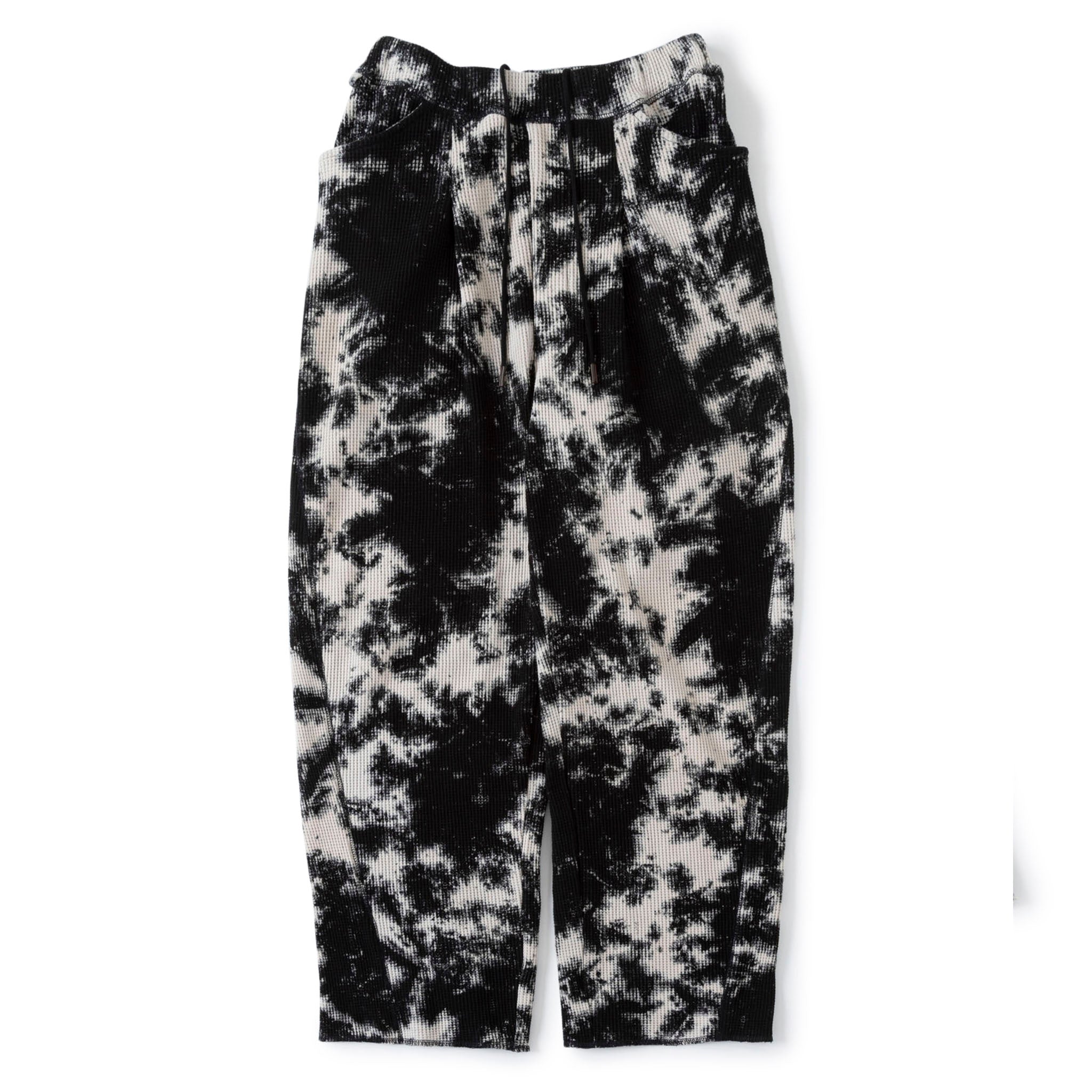 SABY "WAFFLE EASY PANTS- Smog Dyed -" ワッフル イージーパンツ