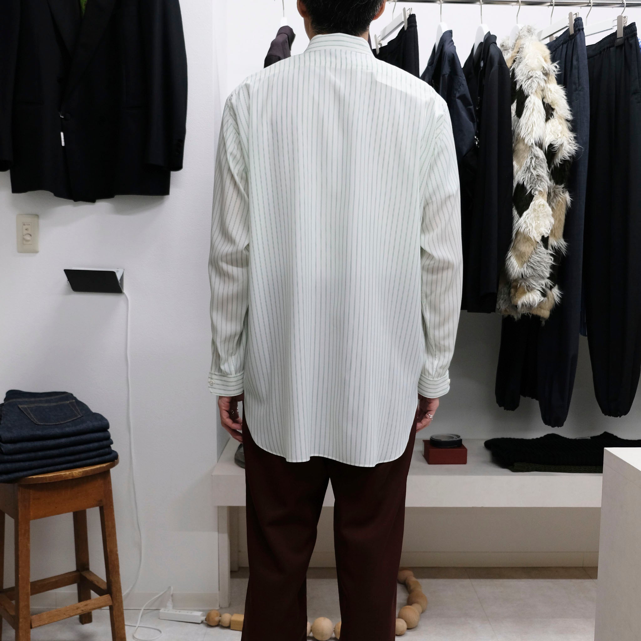 ENCOMING "CLASSIC LONG SLEEVE SHIRT" ロングスリーブシャツ