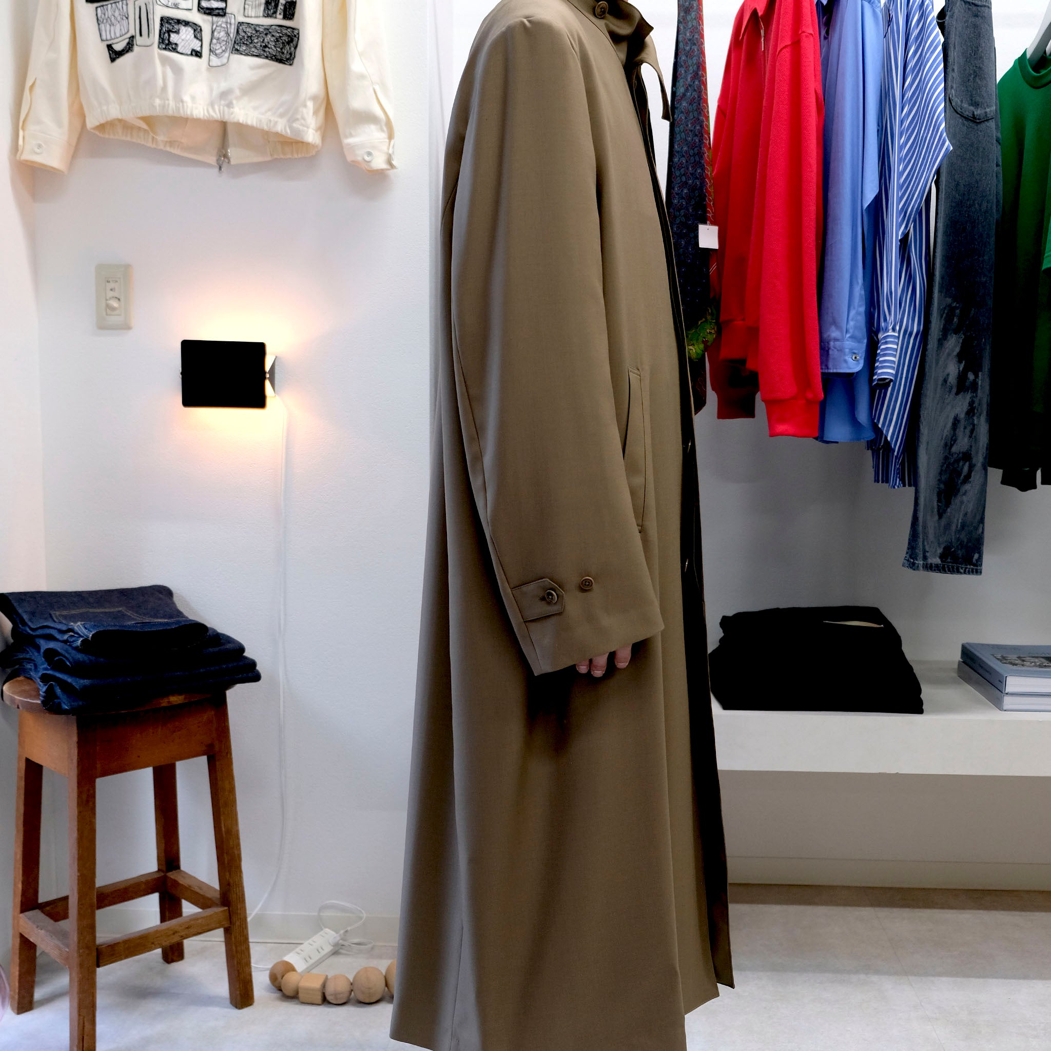 REVERBERATE "STAND COLLAR COAT" スタンドカラーコート