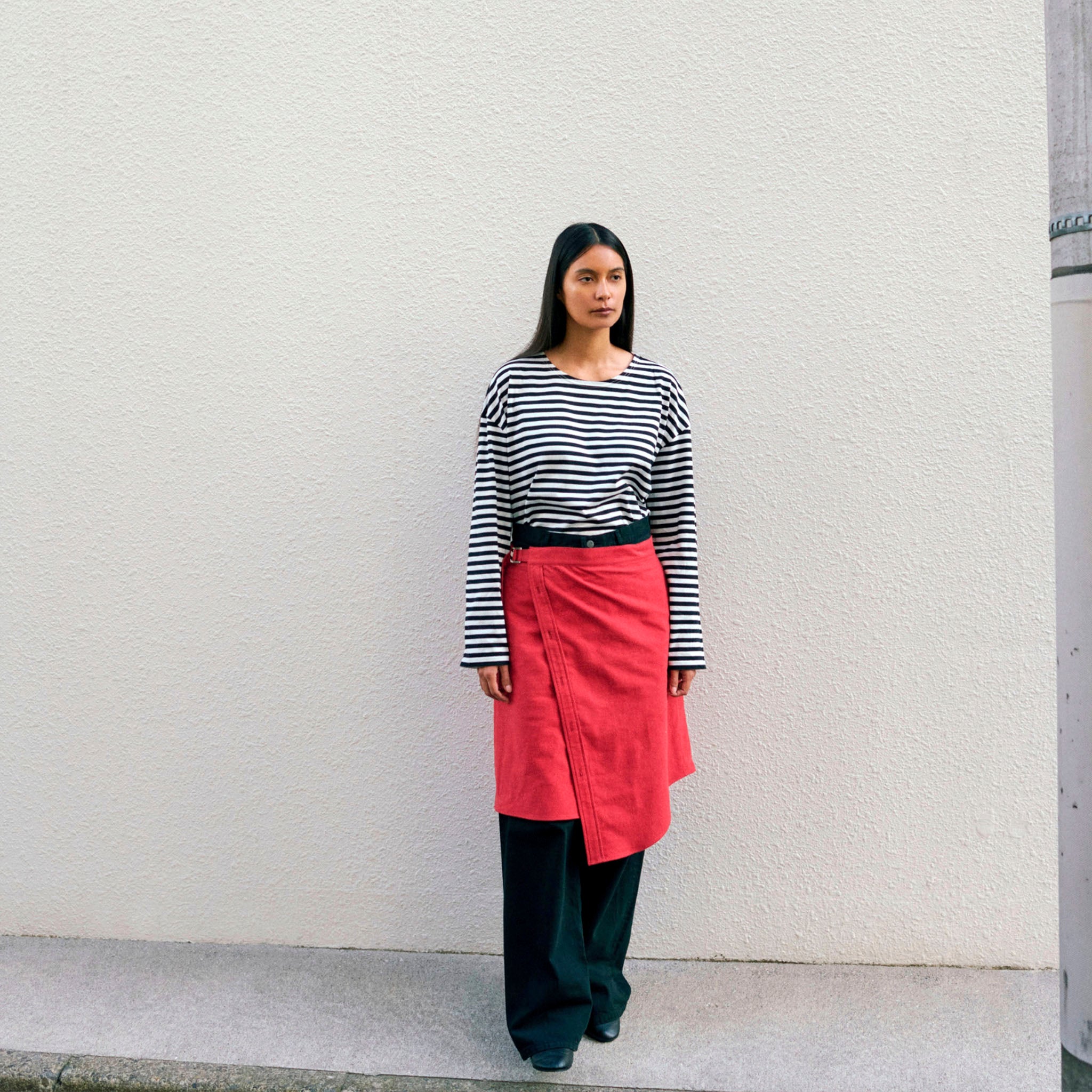 REVERBERATE（リバーバレイト）/ BORDER LONG T SHIRT ボーダーロングTシャツ