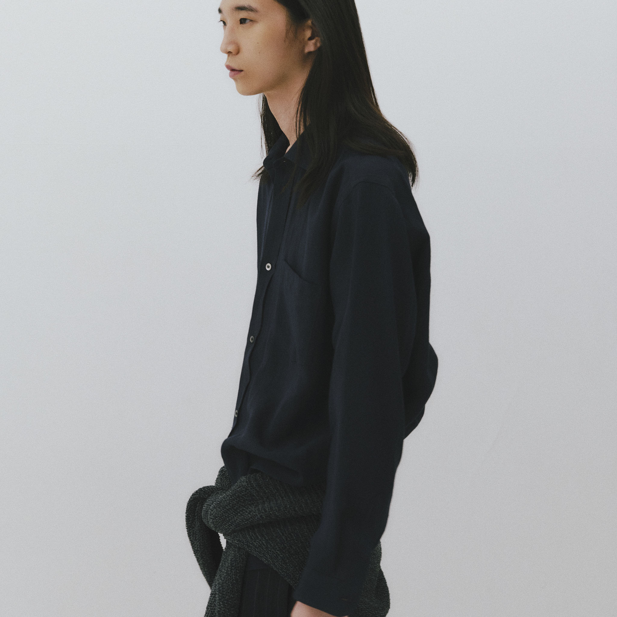 ENCOMING "CLASSIC LONG SLEEVE SHIRT" ロングスリーブシャツ