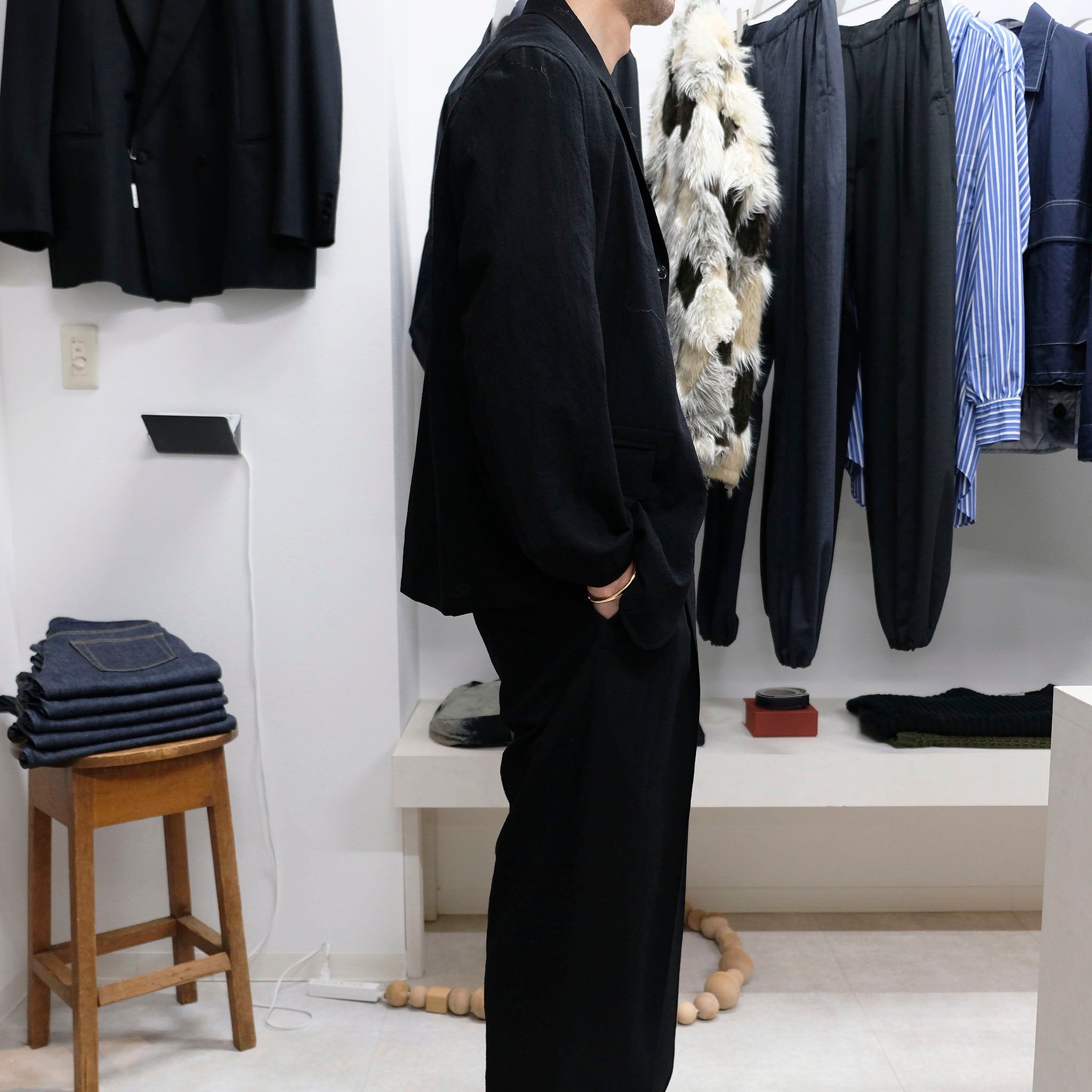PRODUCT TWELVE "Tecno Wool Sleeping Trousers" テクノウール イージースラックス