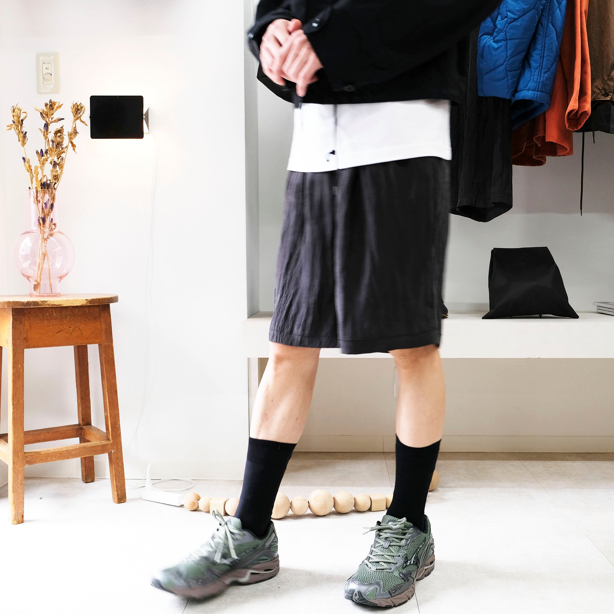 KIMMY "FLOW SHORTS" ヴィンテージリヨセル　イージーショーツ