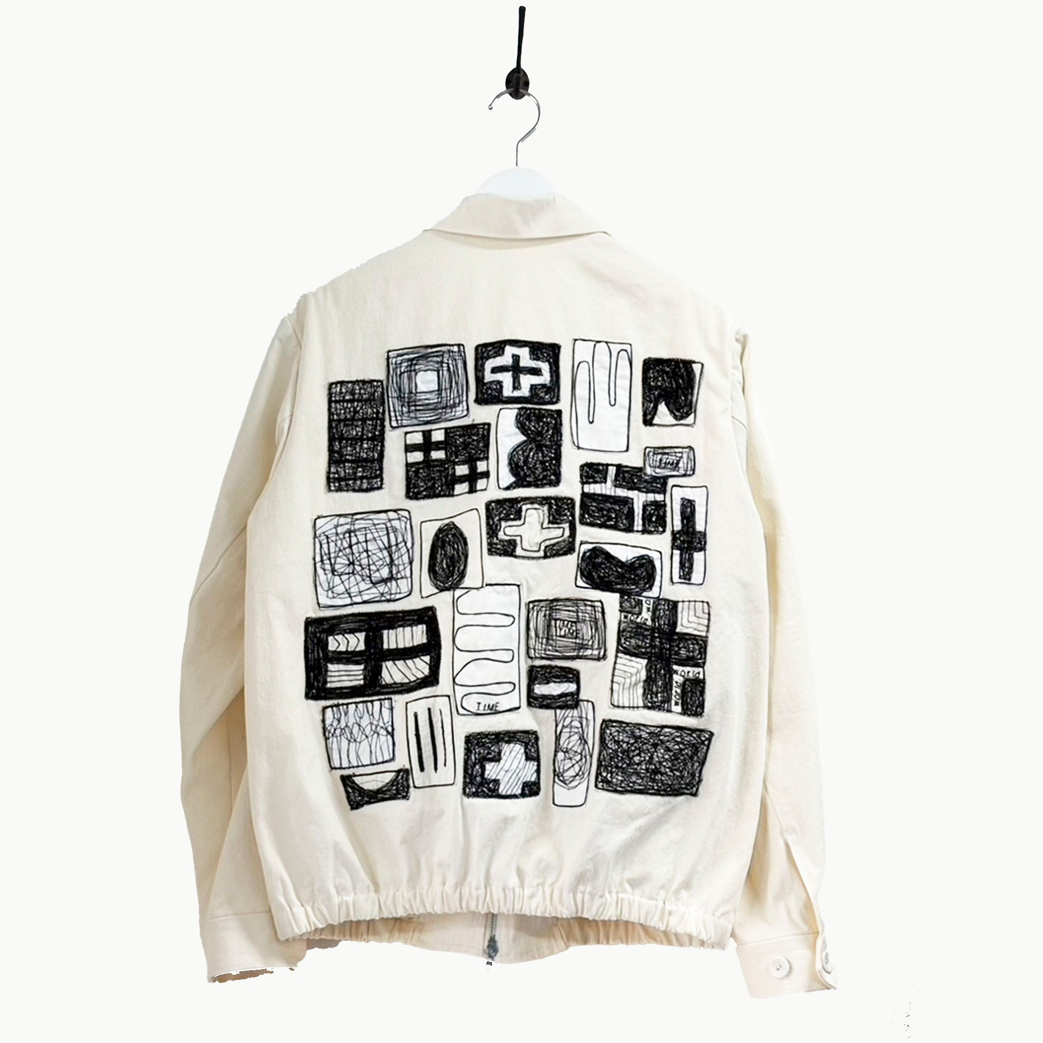 SABY "BOY SCOUT BLOUSON - Needle Work by Ogawa Tomoko -" オガワ トモコ ニードルワーク ジャケット