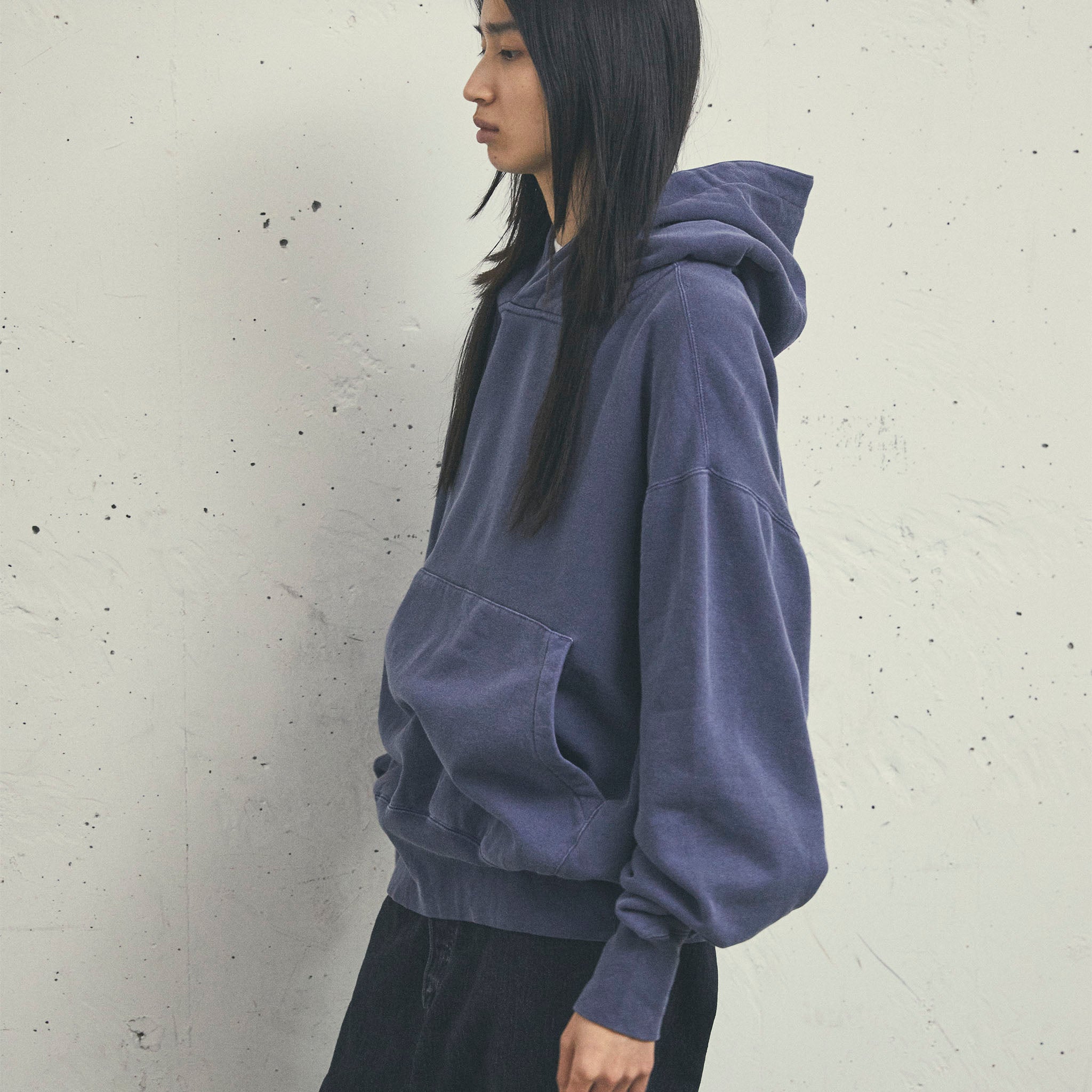 KURO "USED DYED SWEAT PARKA" ヴィンテージ スウェットパーカー