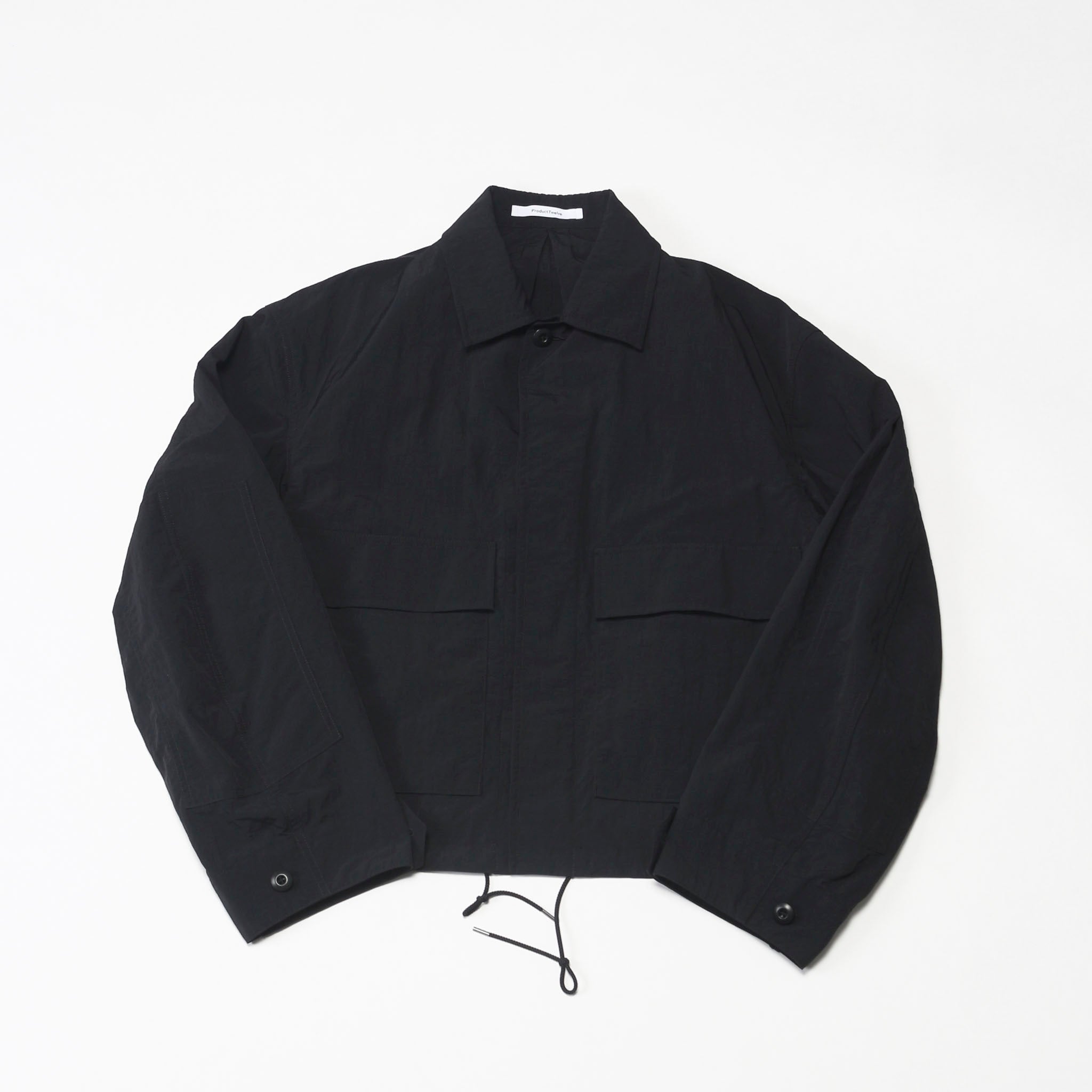 PRODUCT TWELVE "Cropped Utility Shirt" ナイロン ショート丈ジャケット