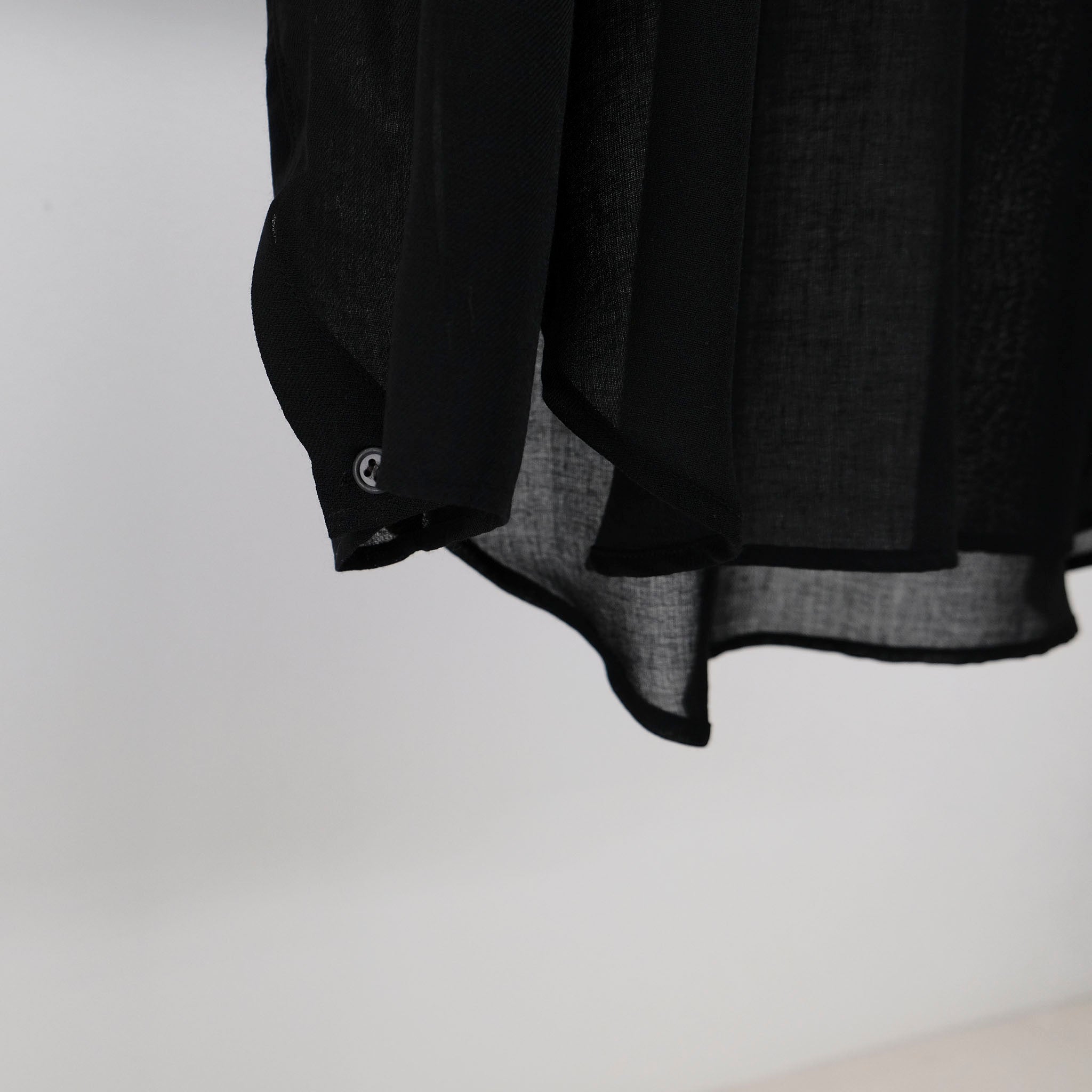 SABY (サバイ) / PULL OVER LAPEL SHIRTS - Bishu Japan Polyester Wool Viyella FAB -
