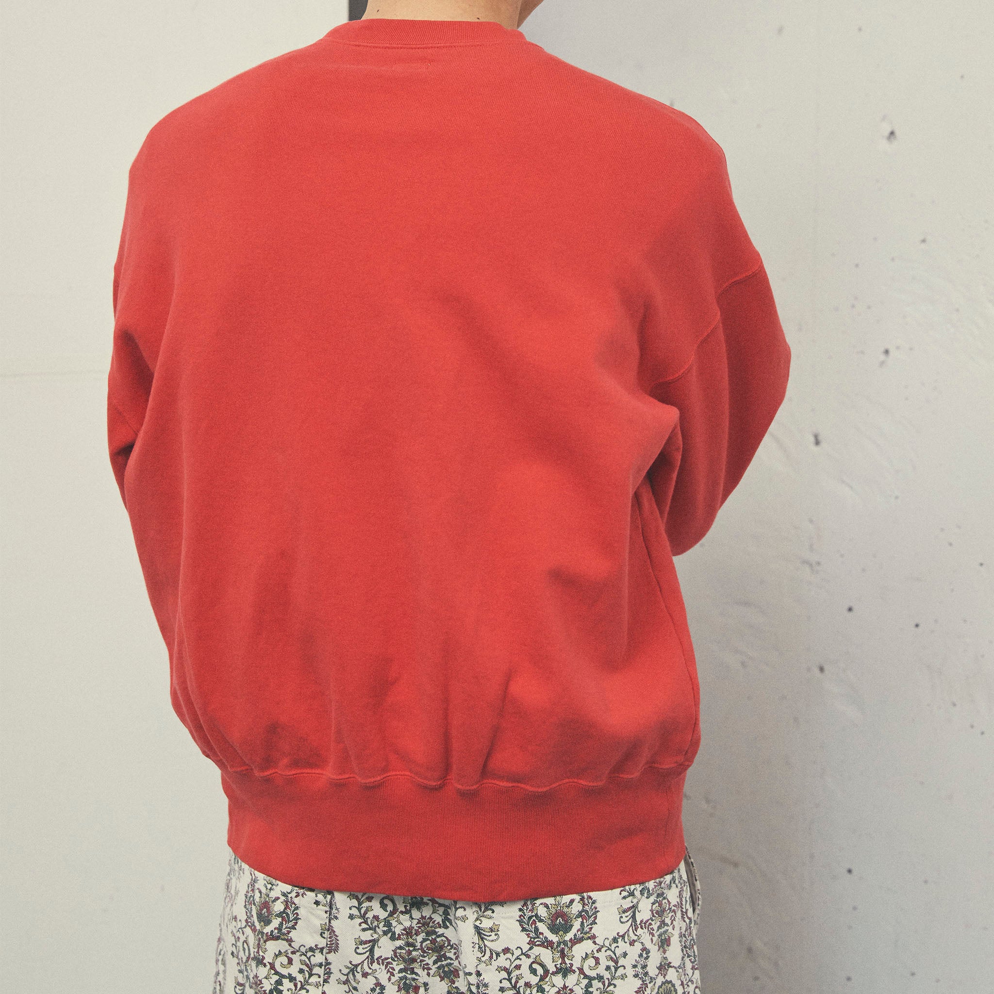 KURO "USED DYED CREW NECK SWEAT" ヴィンテージ クルーネックスウェット