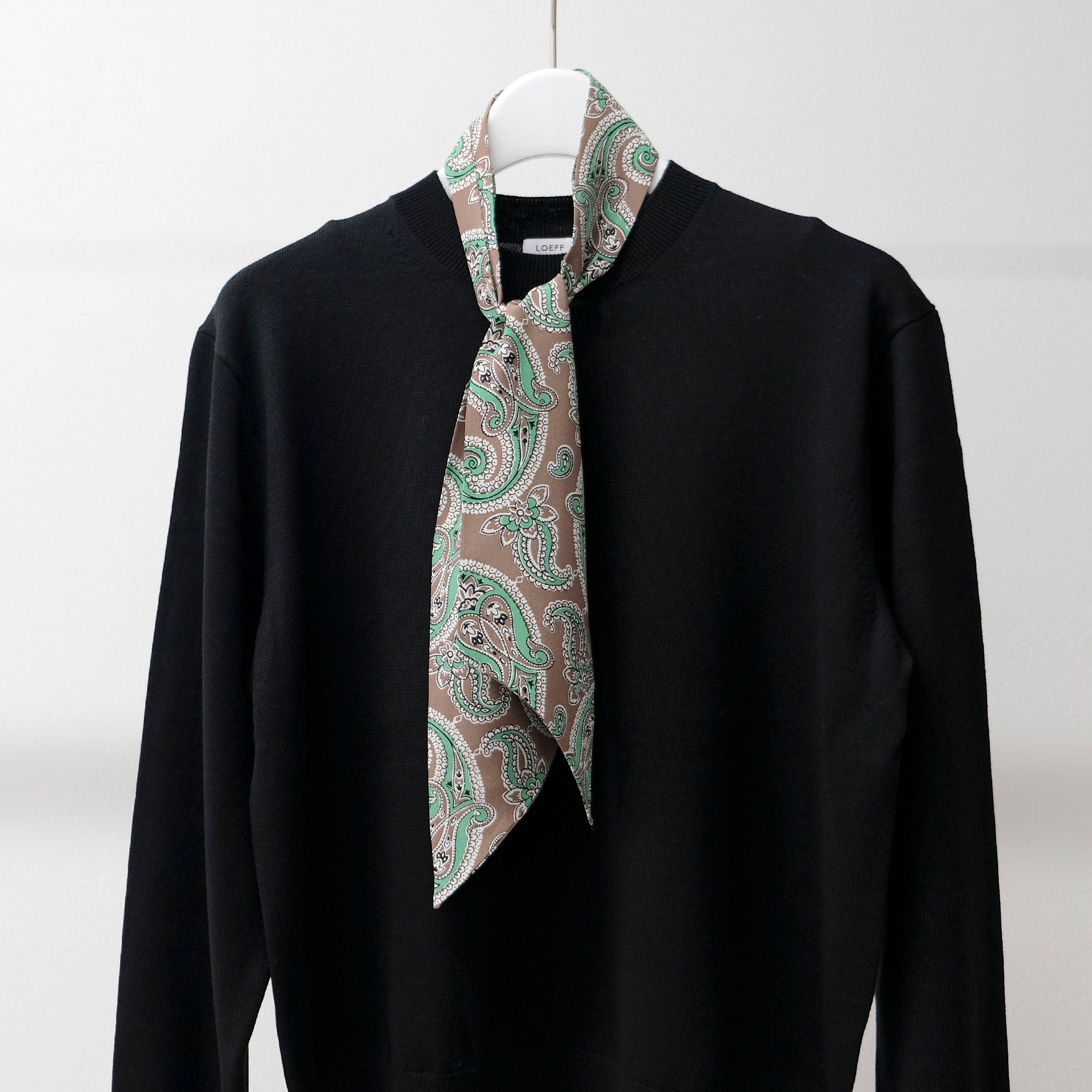 LOEFF（ロエフ）/ LFU SI SCF TIE シルクスカーフタイ