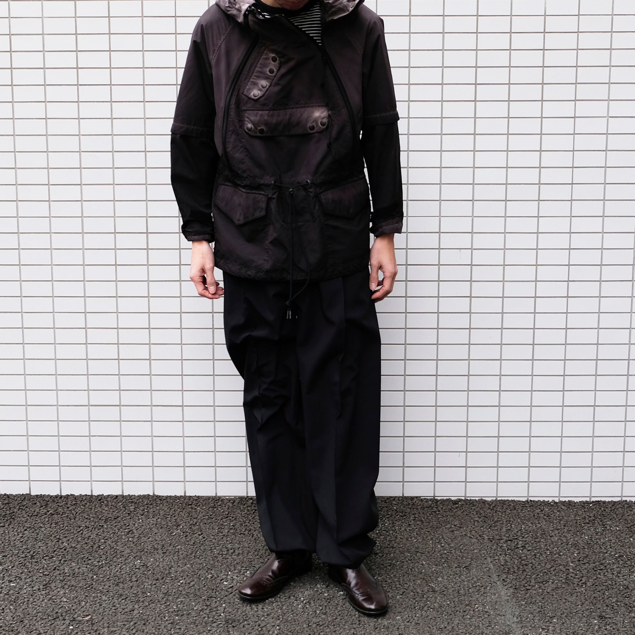 PRODUCT TWELVE "Garment Dyed Pullover Jacket" ガーメントダイ プルオーバー パーカー