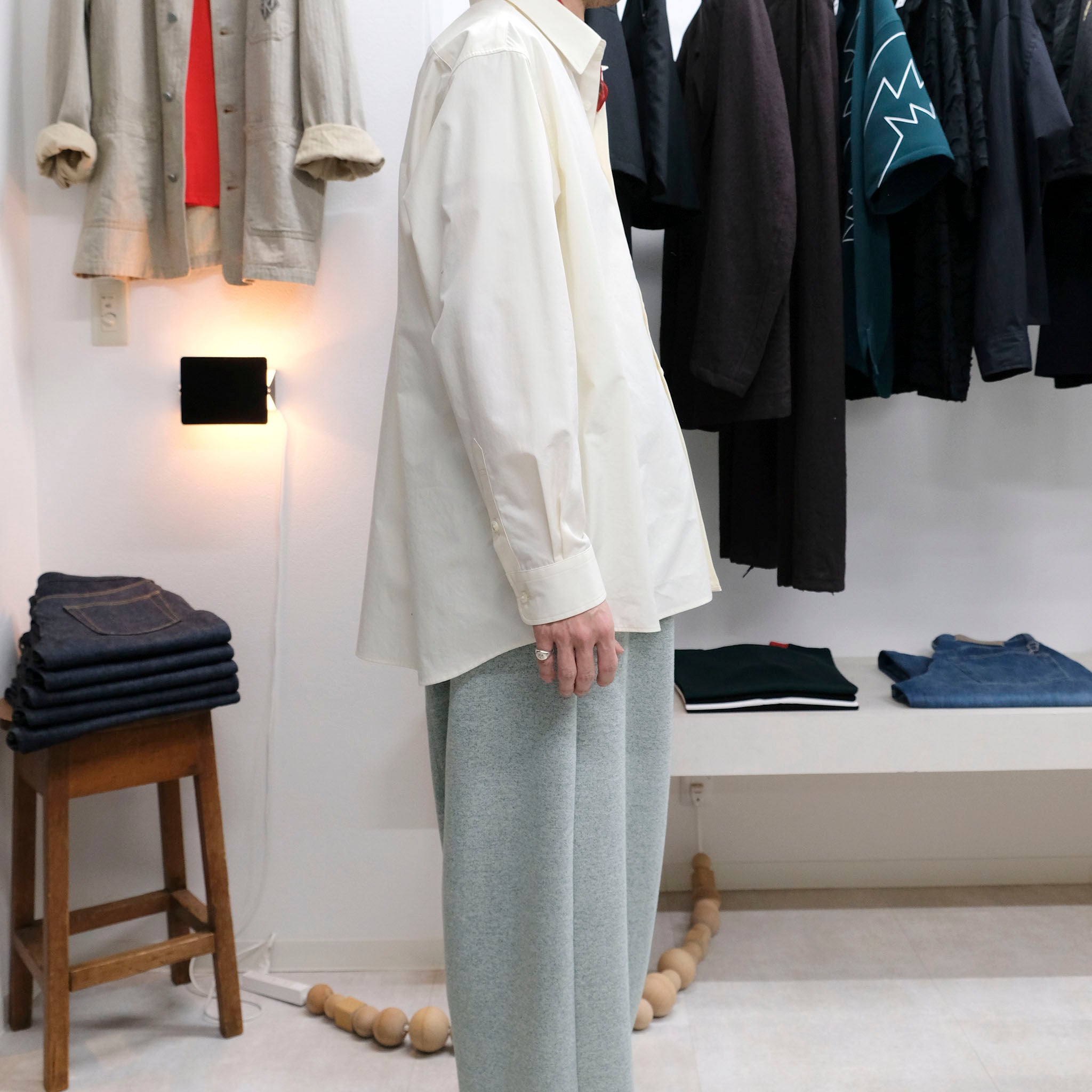 REVERBERATE (リバーバレイト) / REGULAR COLLAR SHIRT レギュラーカラーシャツ
