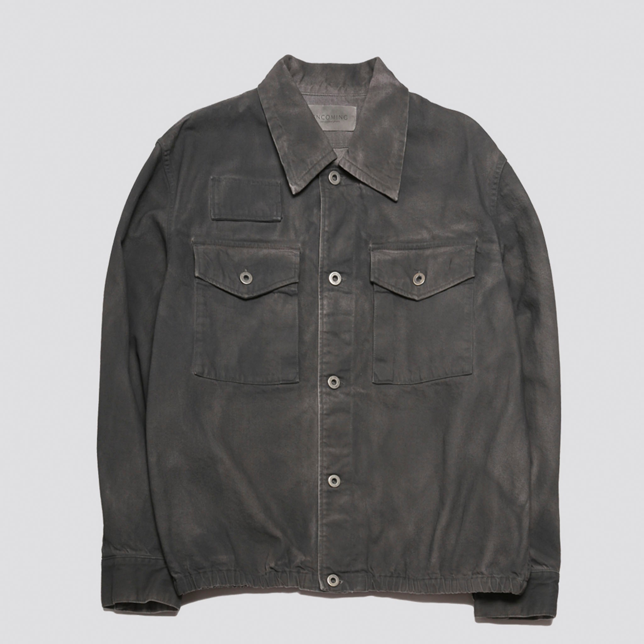 ENCOMING "DENIM TWO POCKETS SHIRT BLOUSON" フェードデニム シャツブルゾン